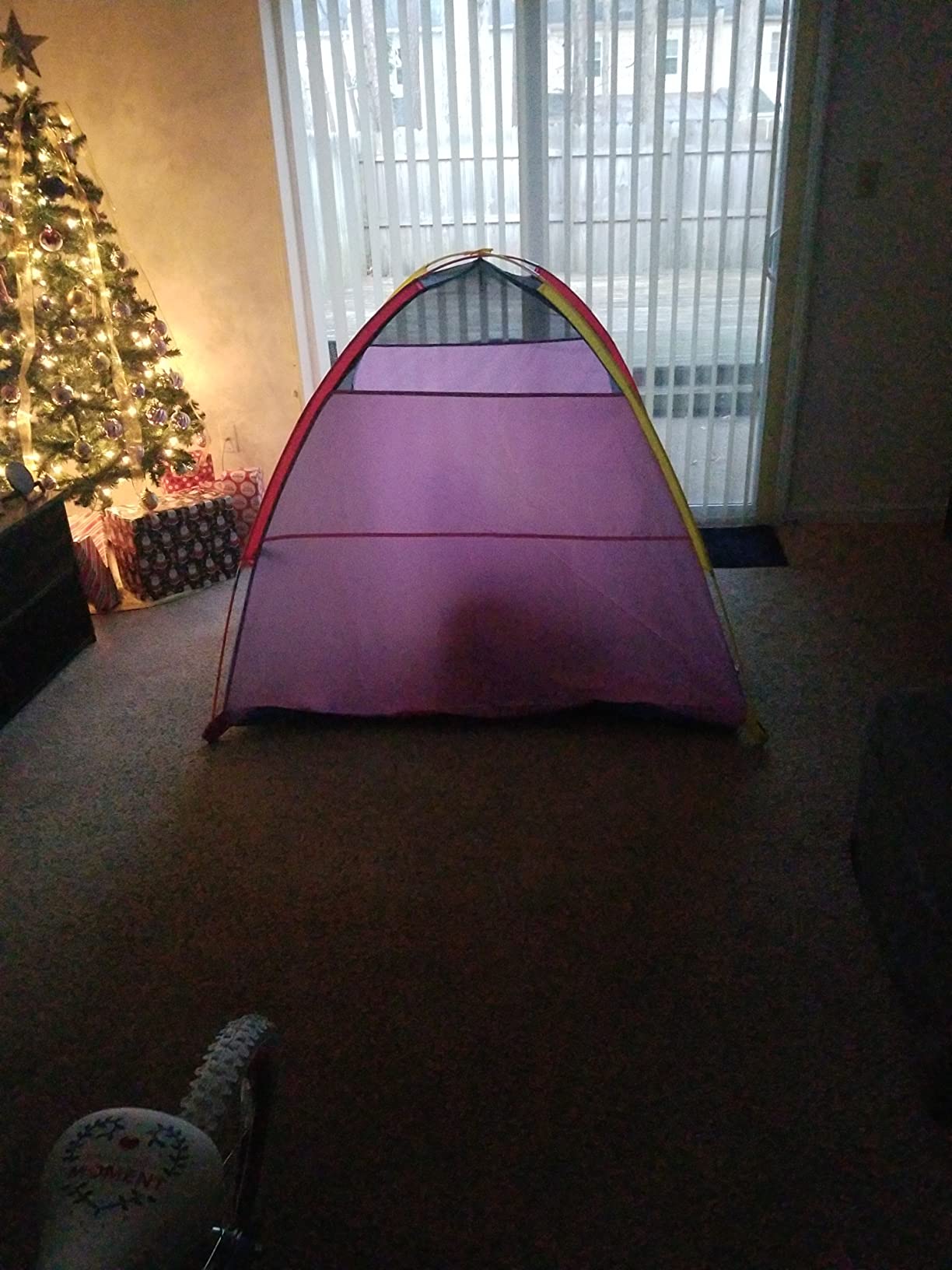 NARMAY Play Tent Easy Fun Dome Tent for Kids Indoor/Outdoor Fun - 60 x 60 x 44 inch | Playhouse for Boys, Waterproof Floor, Ideal Gift for Young Kids, Easy Setup & Storage customer photo 2