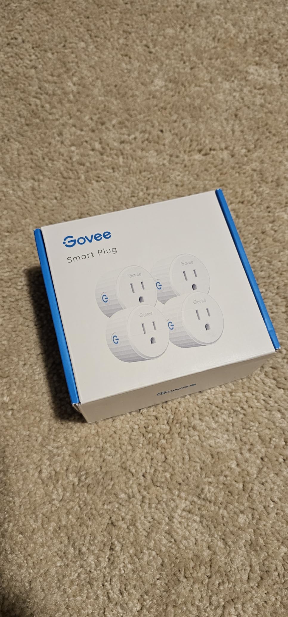 Govee Smart Plug, WiFi Plugs Work with Alexa & Google Assistant, Smart Outlet with Timer & Group Controller, WiFi Outlet for Home, No Hub Required, ETL & FCC Certified, 2.4G WiFi Only, 4 Pack customer photo 2