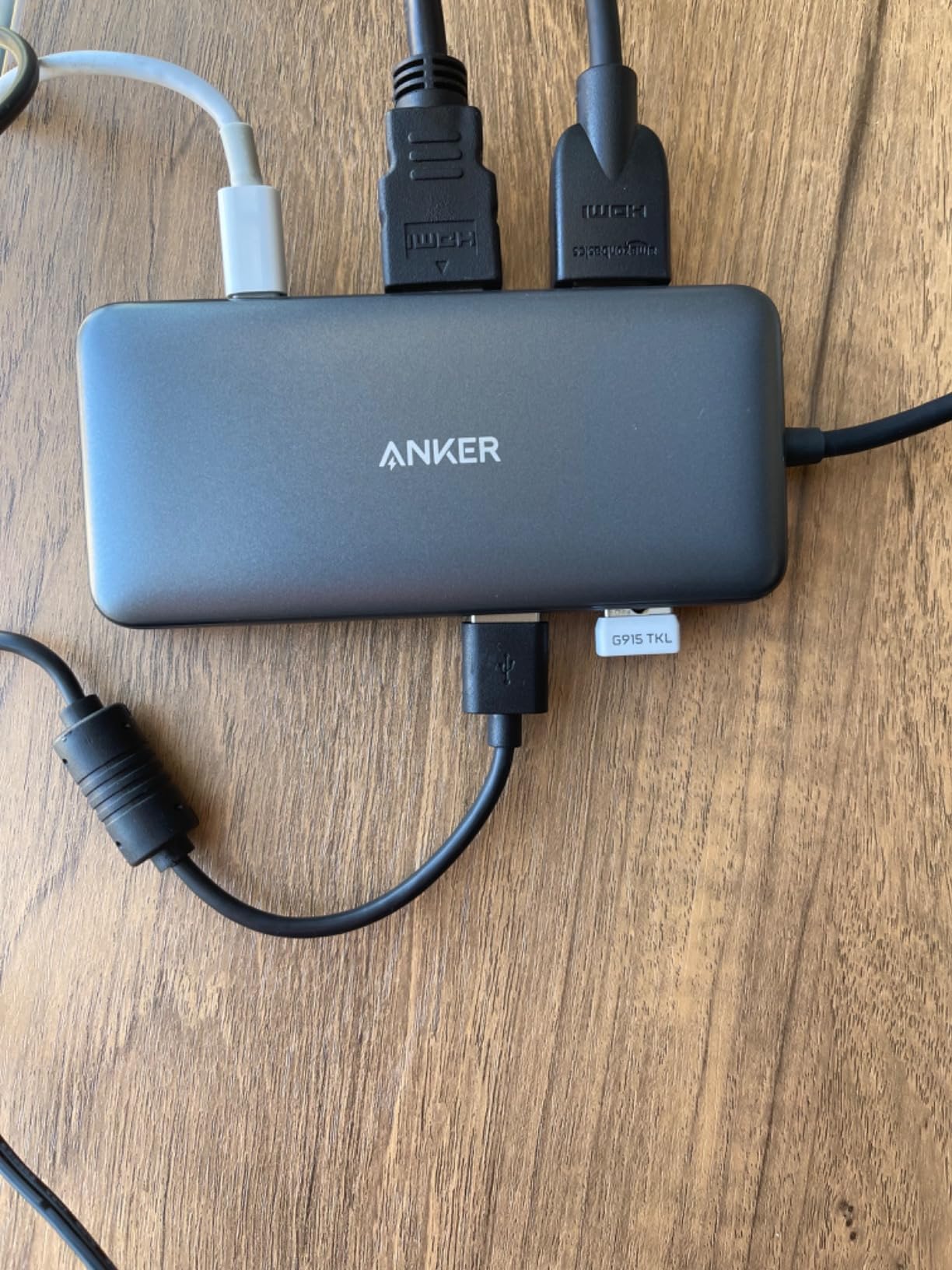 Anker Laptop Docking Station Dual Monitor, 8-in-1 USB C Hub with 4K HDMI | Dual HDMI USB C Dock, 1Gbps Ethernet, 85W Max PD, SD/TF Card Reader, for USB C Laptops, XPS and More (Charger Not Included) customer photo 1