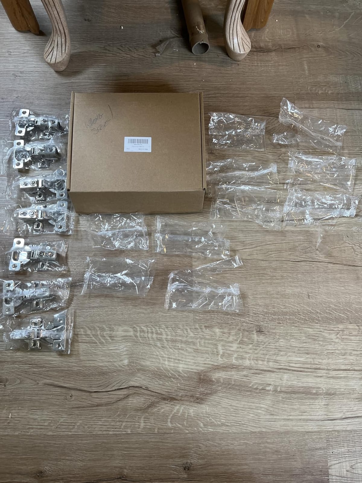 20 Pack Soft Close Cabinet Door Hinges for 1/2 Inch Overlay Cupboard, 105 Degree Opening Angel, Stainless Concealed Kitchen Cabinet Hinges with Mounting Screws, Manual and Door Bumpers customer photo 2
