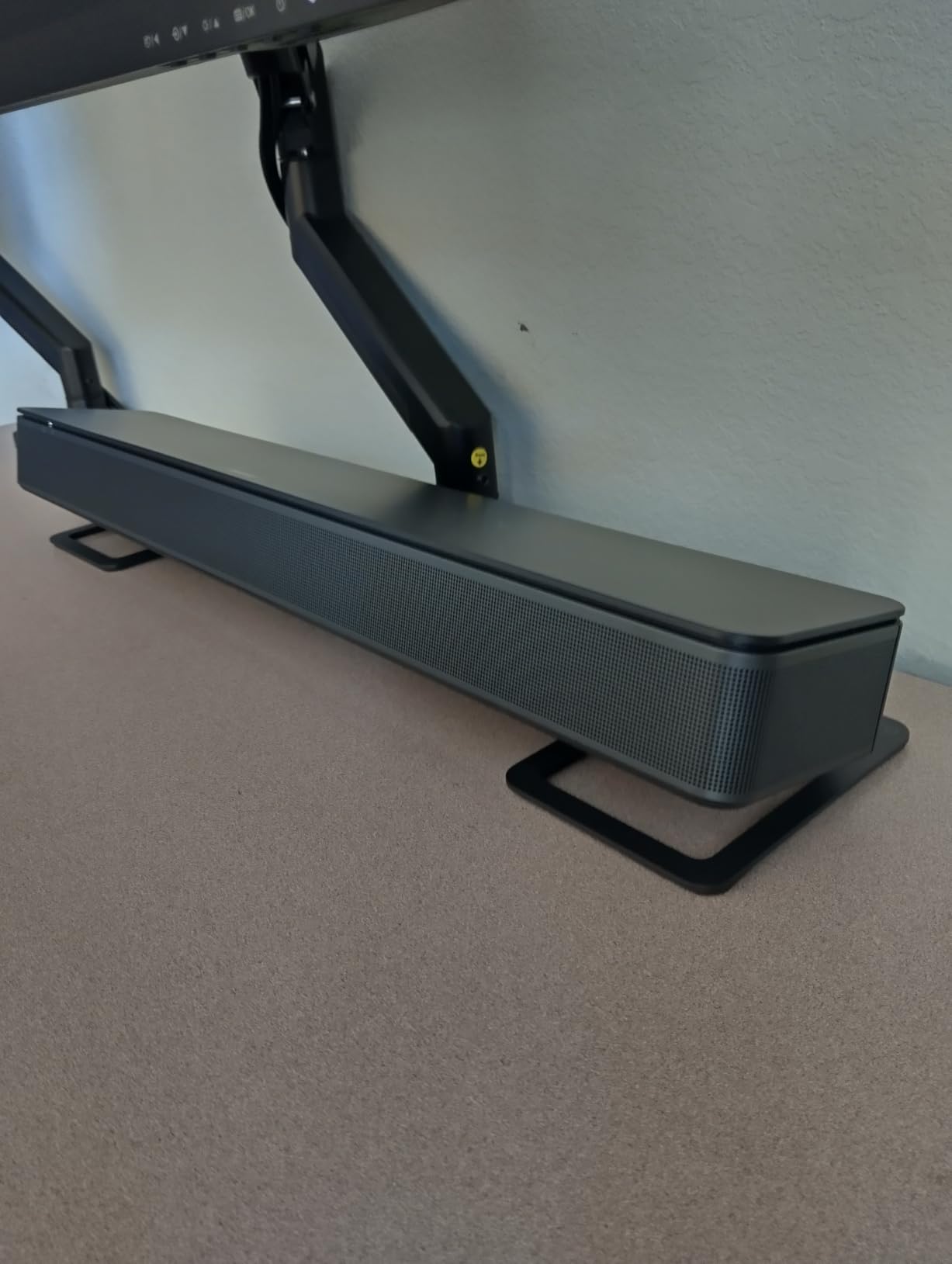 Bose TV Speaker - Soundbar for TV with Bluetooth and HDMI-ARC Connectivity, All-in-One Compact Soundbar, Includes Remote Control, Black customer photo 2
