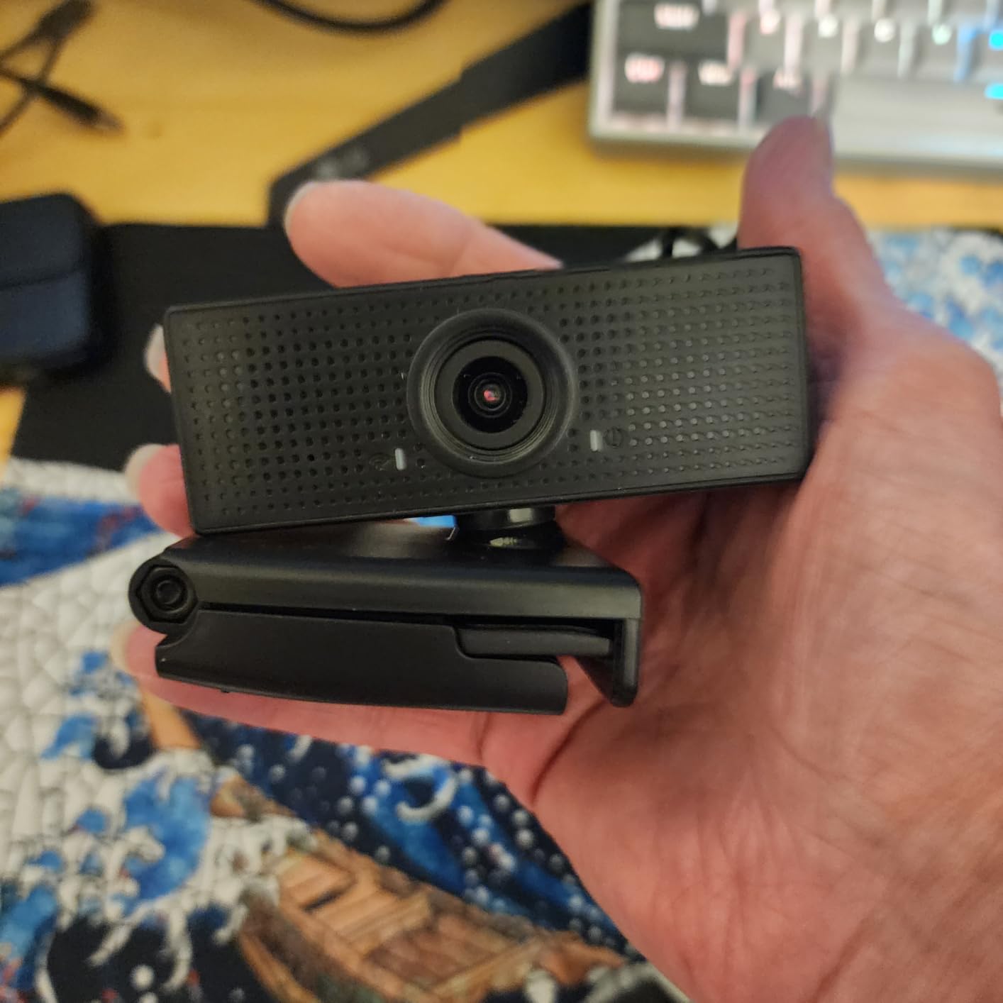NexiGo N60 1080P Webcam with Microphone, Software Control & Privacy Cover, USB HD Computer Web Camera, Plug and Play, for Zoom/Skype/Teams, Conferencing and Video Calling customer photo 1