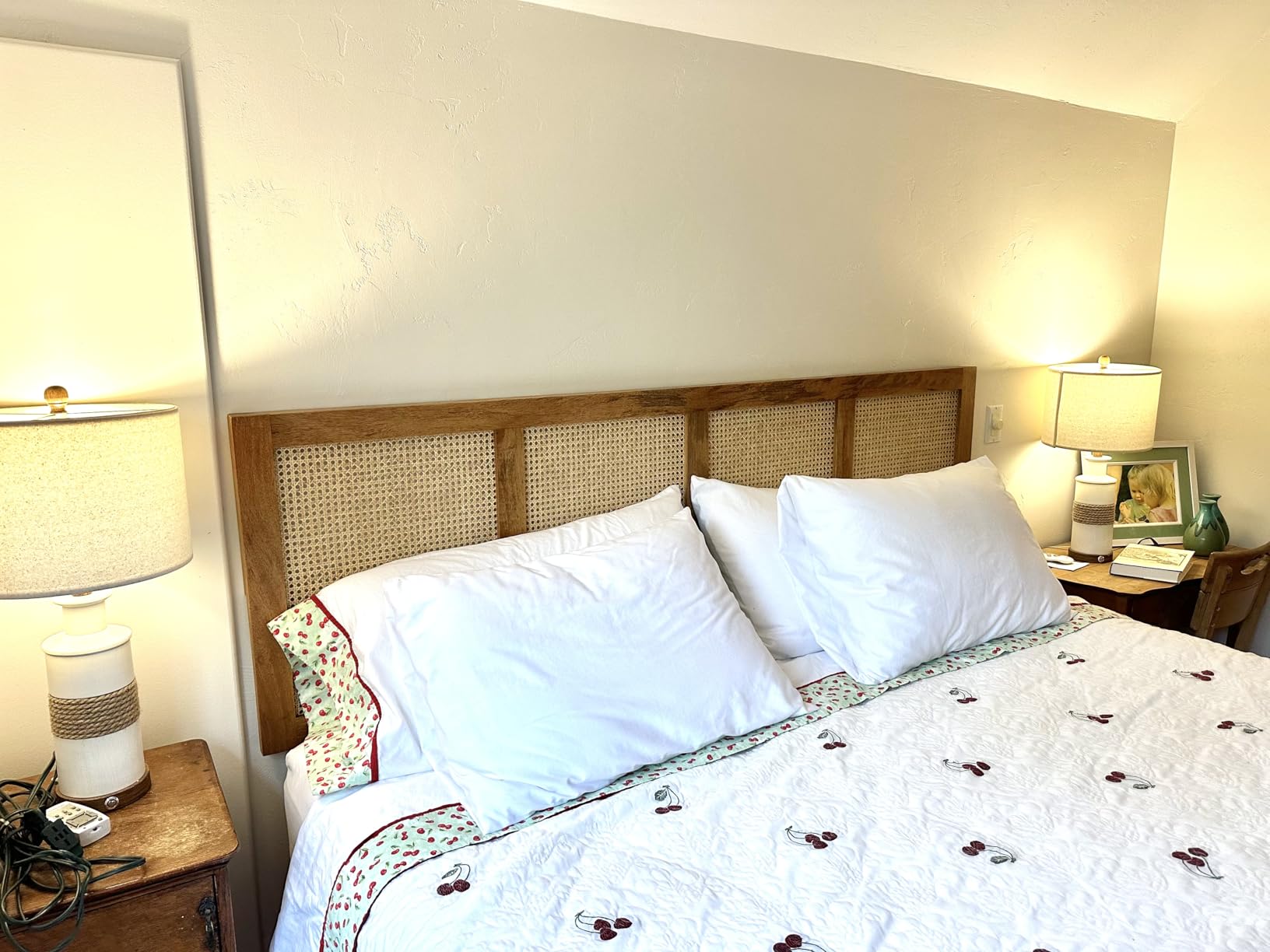 Safavieh Home Collection Vienna Natural Cane Queen Headboard Platform customer photo 2