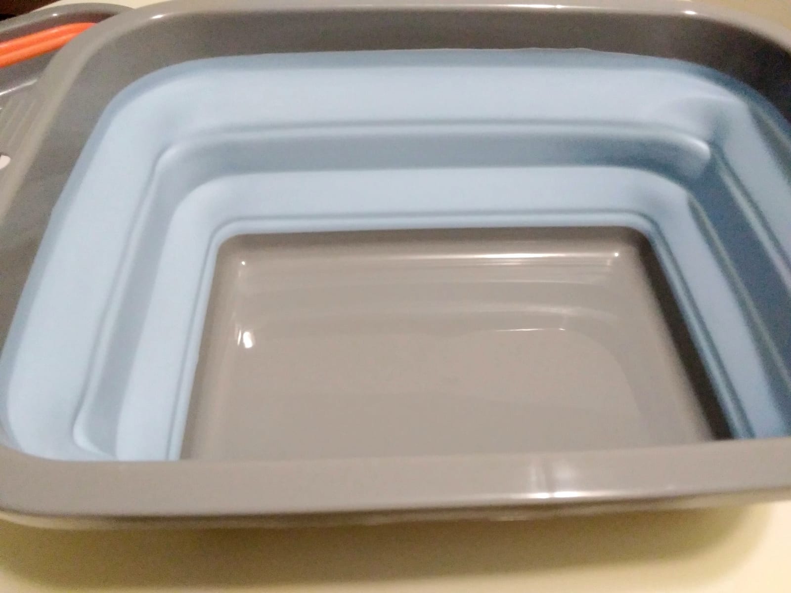 2 Pack Collapsible Sink with 2.25 Gal / 8.5L Each, Foldable Dish Tub for Washing Dishes, Camping, Hiking and Home, Portable Washing Basin customer photo 1