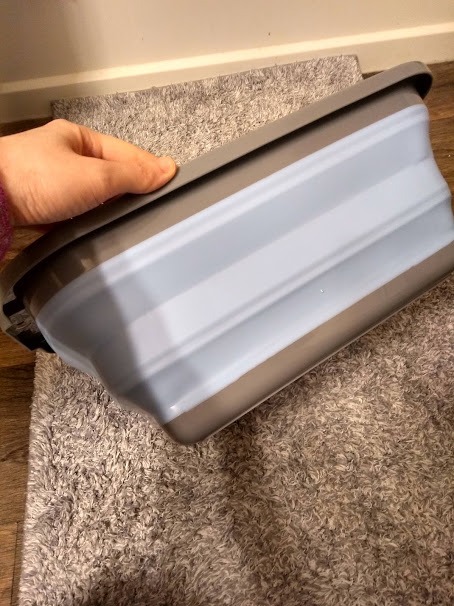 2 Pack Collapsible Sink with 2.25 Gal / 8.5L Each, Foldable Dish Tub for Washing Dishes, Camping, Hiking and Home, Portable Washing Basin customer photo 2