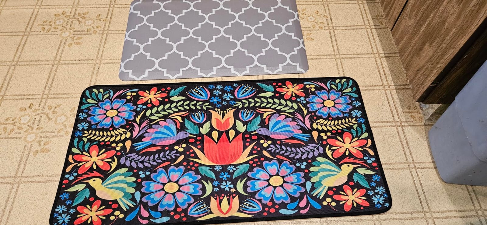 WISELIFE Kitchen Mats and Rugs Cushioned Anti-Fatigue, 17.3