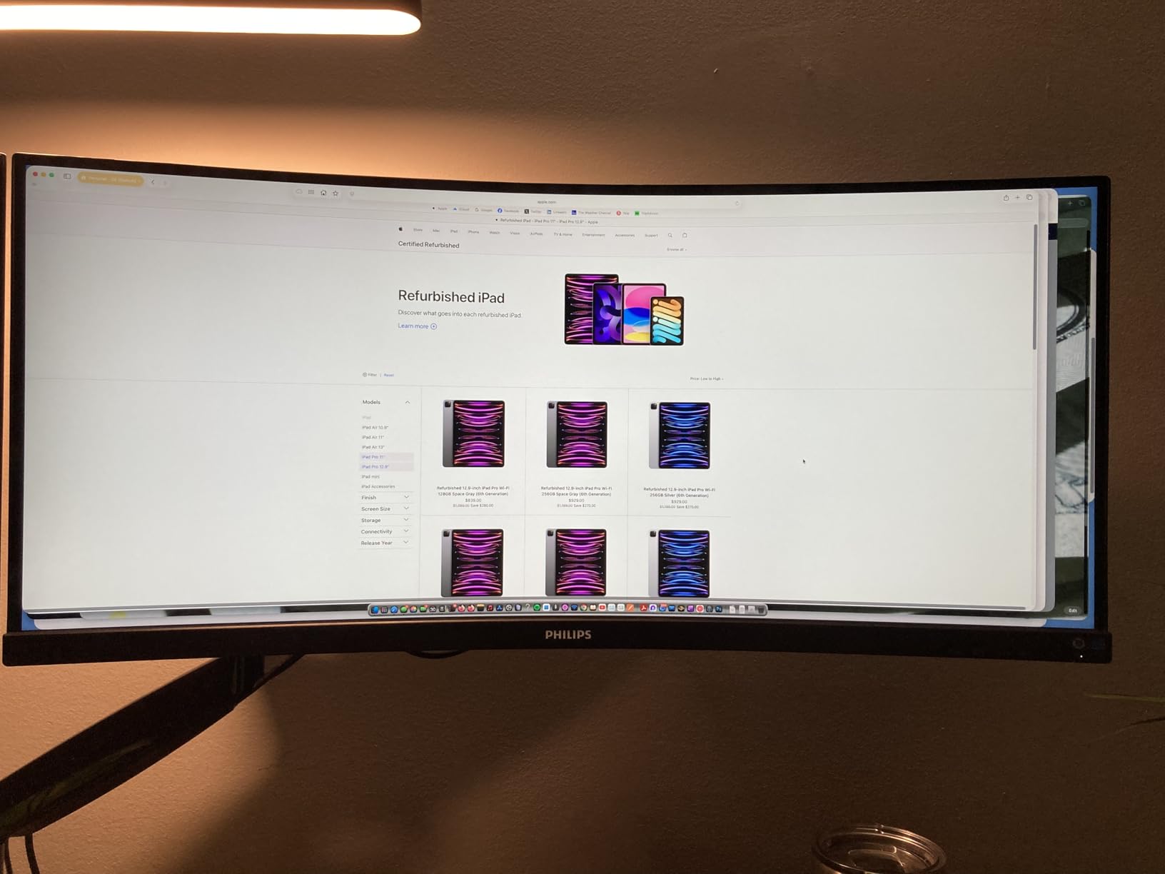 Philips 34 Inch Curved Computer Monitor UWQHD 100Hz USB-C PD VA, 346E2CUAE | 3440×1440 Monitor, HDMI, DP, USB 3.2 Hub, Built-in Speakers, Height Adjust, Adaptive Sync, 4yr Advance Replacement Warranty customer photo 2