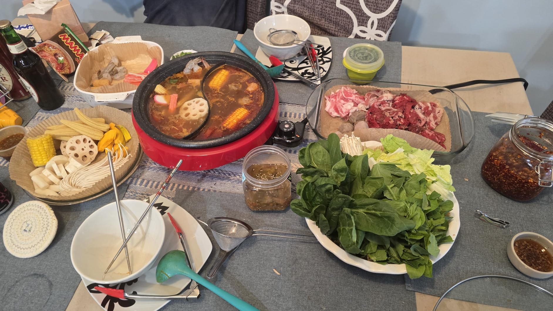 Starfrit The Rock Dual Hot Pot, 3L, Rock.Tec Non-Stick, 1200W customer photo 1
