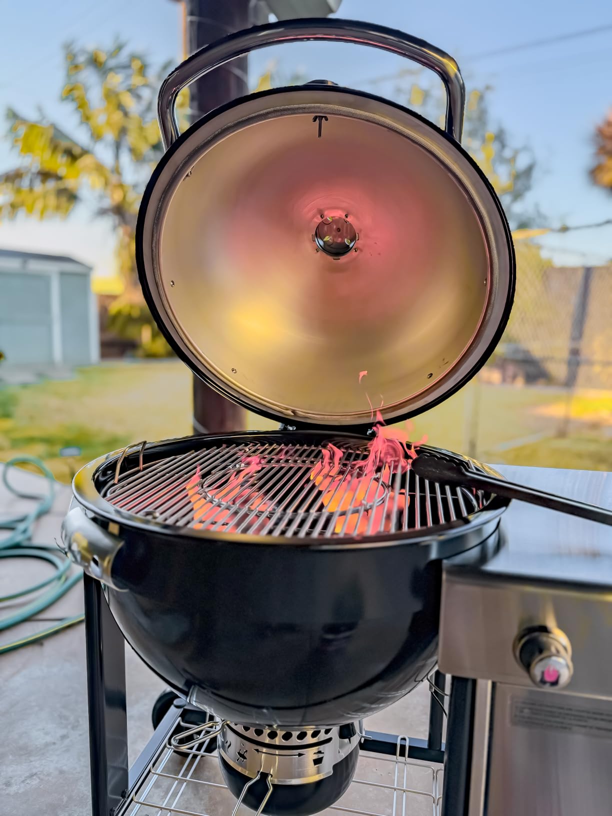 Weber Summit Kamado S6 Charcoal Grilling Center with Gas Ignition, Black customer photo 2