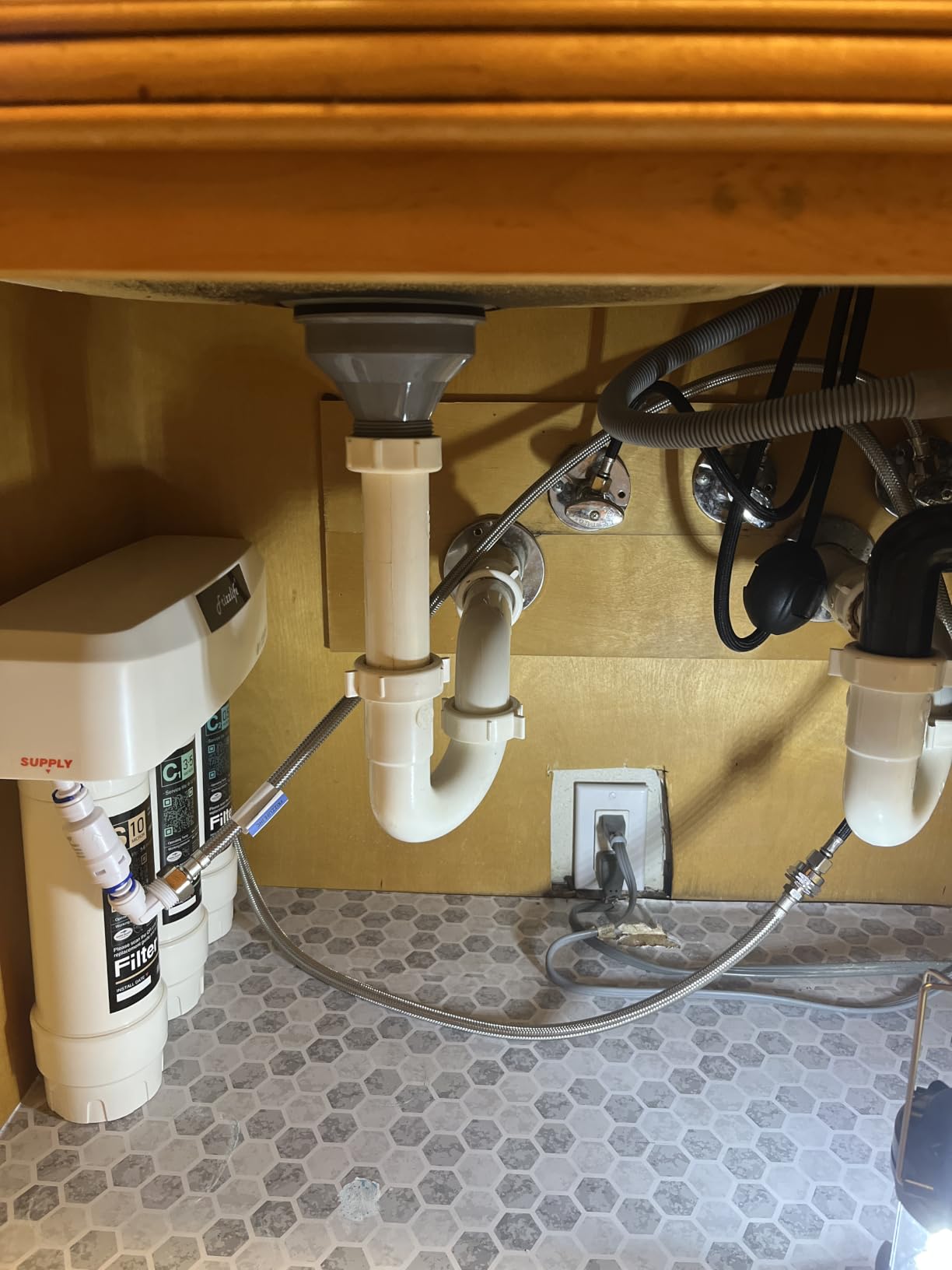 Frizzlife Under Sink Water Filter System, NSF/ANSI 53&42&372 Certified, 8 Layer 0.5 Micron Water Filtration customer photo 1