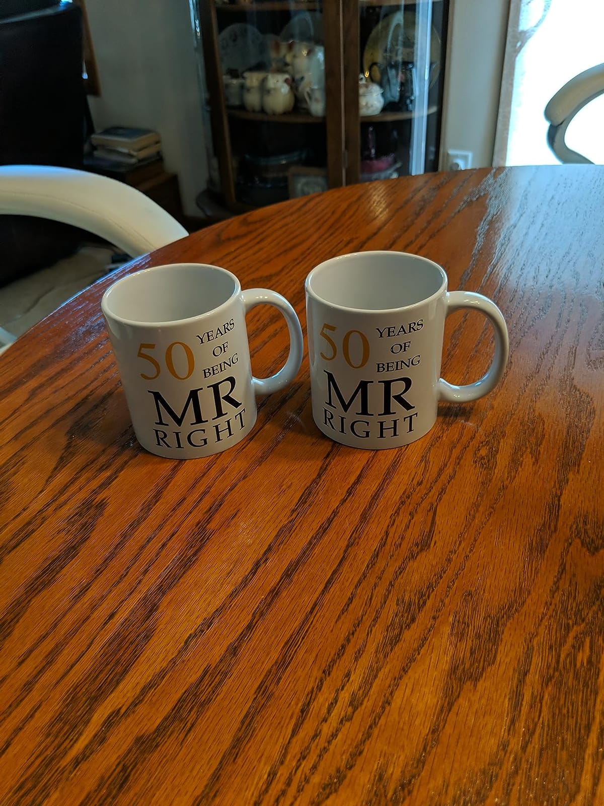 Kwieema 50th Wedding Anniversary for Couples, Golden 50th Anniversary for Parents, 50th Wedding Anniversary Coffee Mugs Grandparents Couples Mugs 50 Year Parents Anniversary Mug customer photo 1