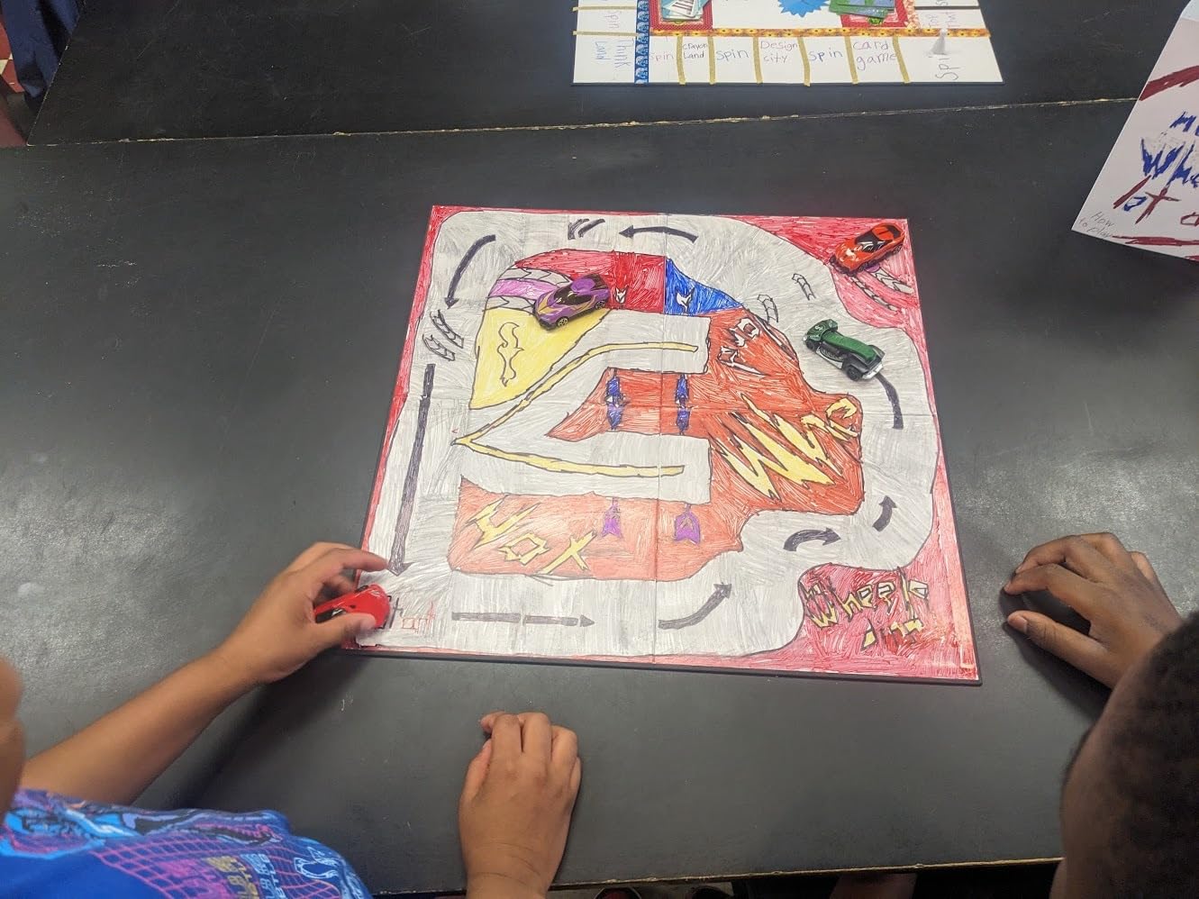 Deluxe Create Your Own Board Game Kit with Blank Board & Game Pieces | Bring your game ideas to life with everything needed to create a custom board game from scratch customer photo 1