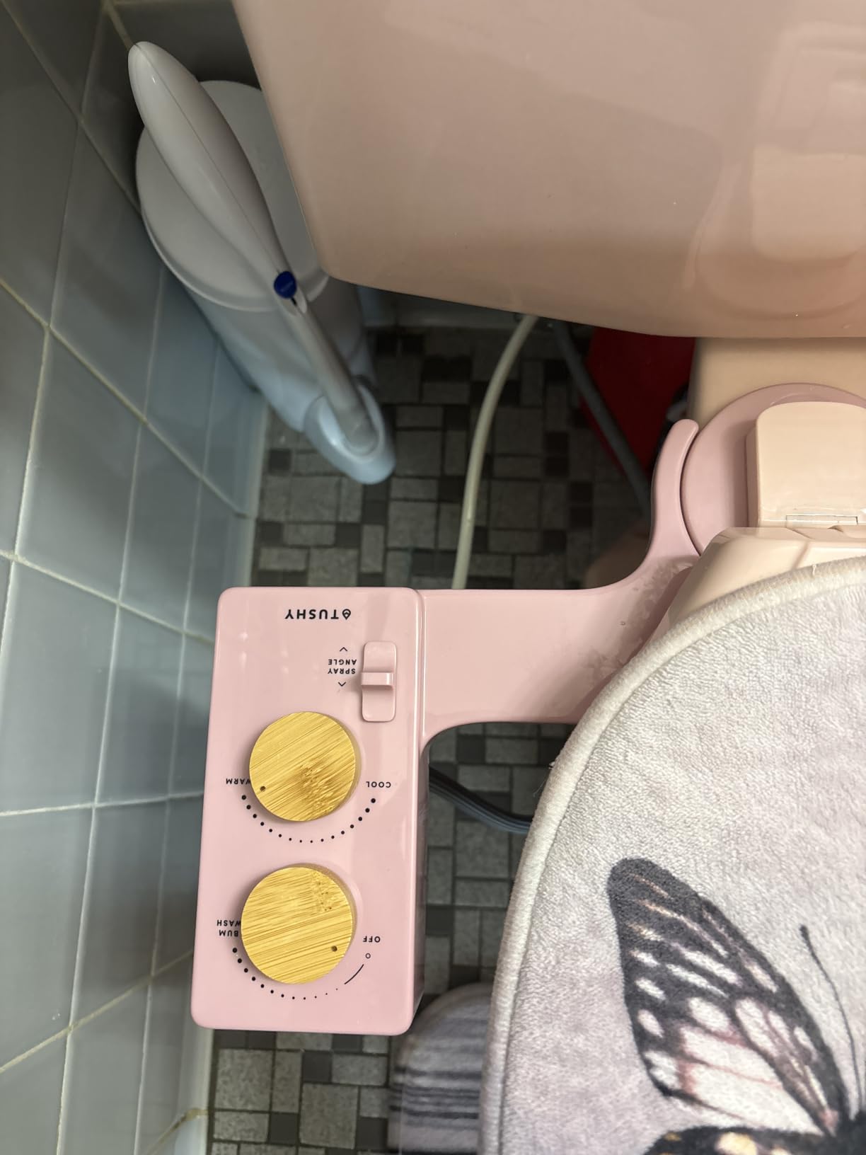TUSHY Classic 3.0 Bidet Toilet Seat Attachment, Brushed Nickel | Non-Electric, Self Cleaning Water Sprayer, Adjustable Pressure Nozzle customer photo 2