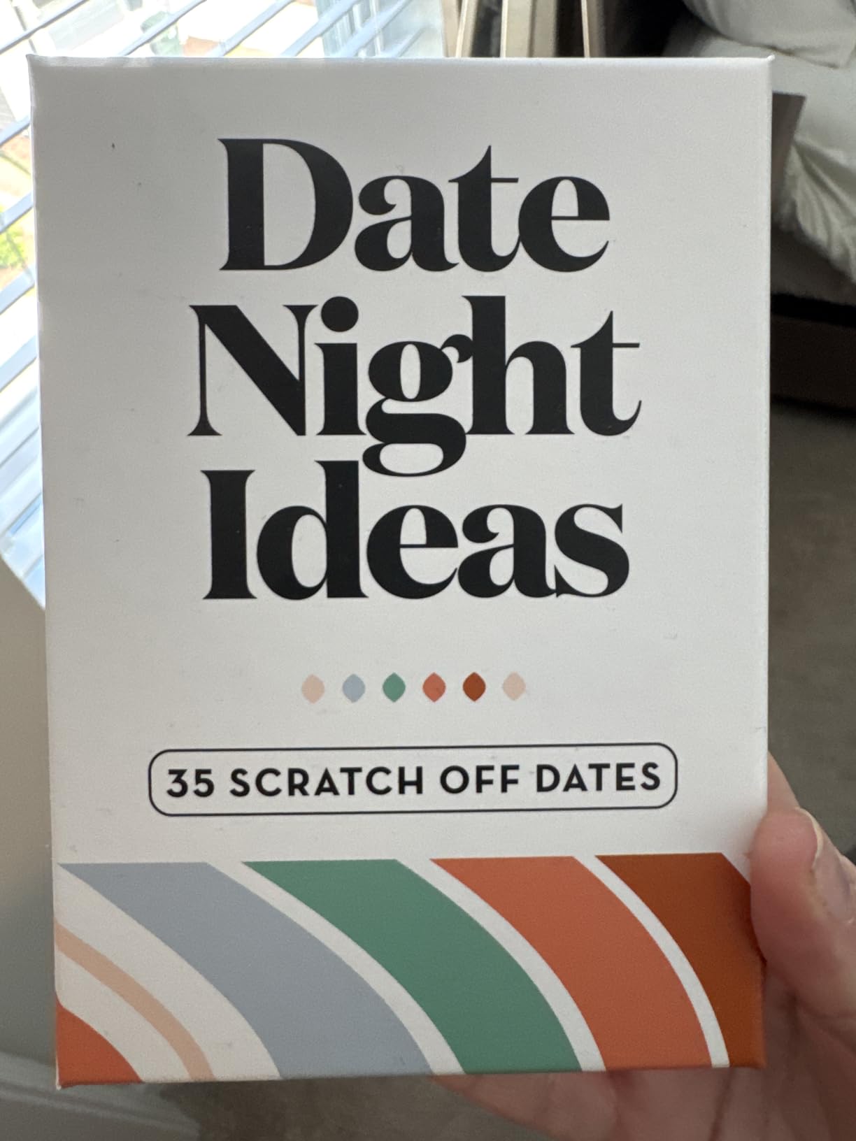 35 Scratch Off Date Night Ideas, Couples Gifts for Him, Her, Girlfriend, Boyfriend, Wife or Husband - Women or Men Anniversary Card Game, Engagement Gifts for Couples, Bridal Shower, Wedding, Birthday customer photo 1