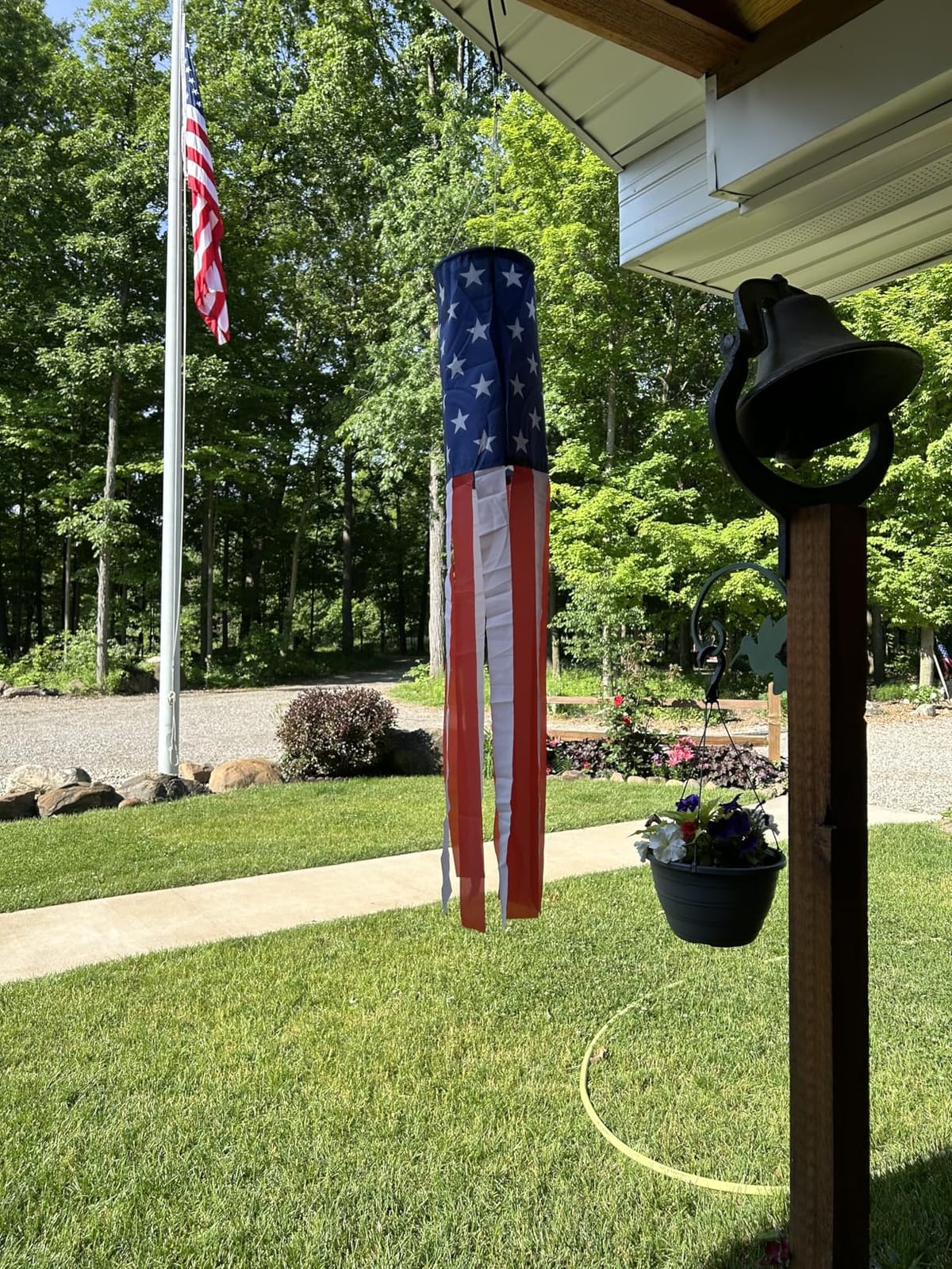 American Flag Windsock 60