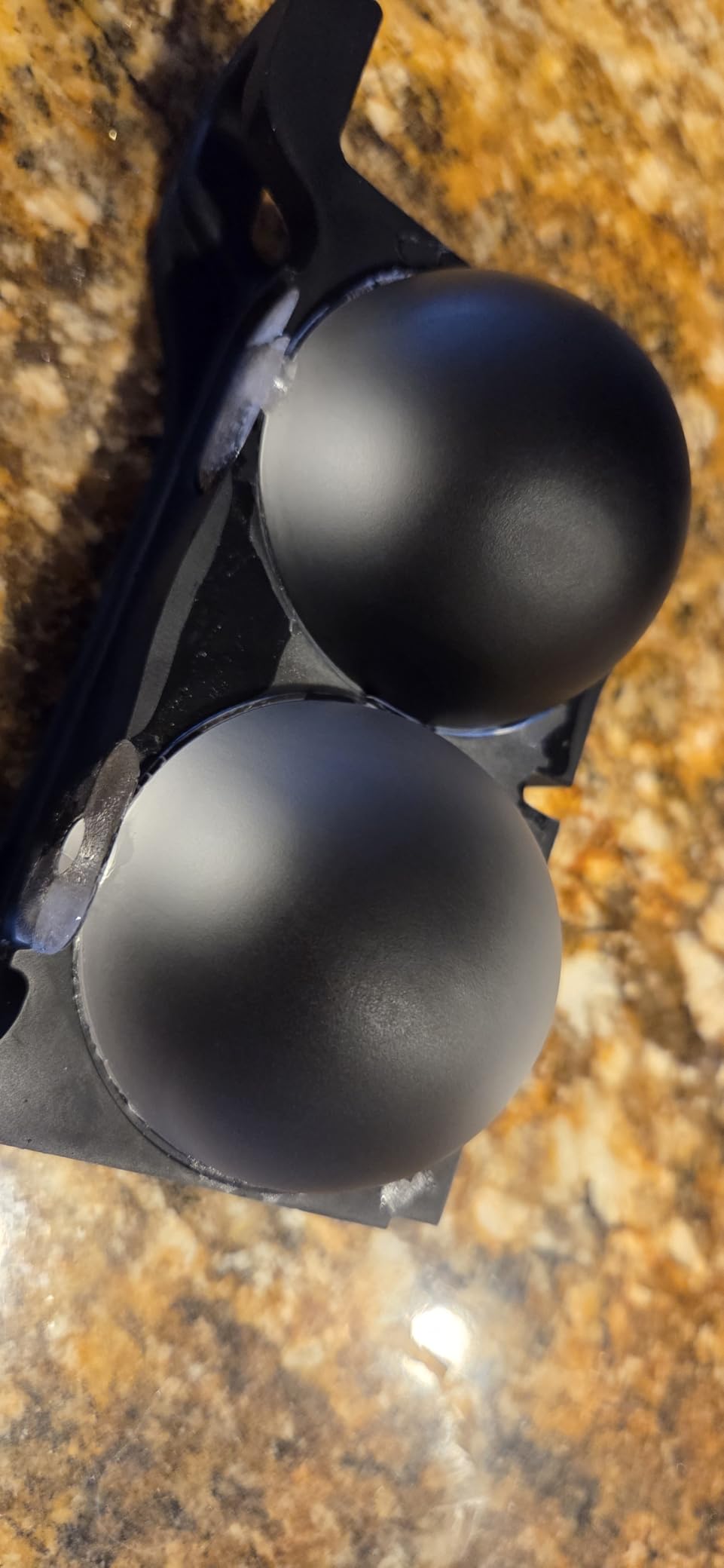Berlinzo Ice Ball Maker Mold - 4 Clear 2.4in Whiskey Spheres, Non-Electric customer photo 2
