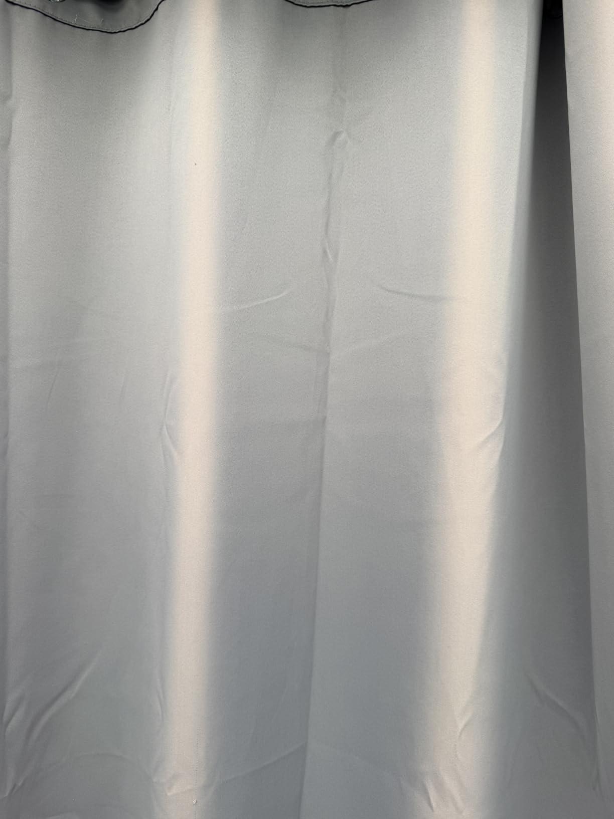 RYB HOME 2 Panels Outdoor Curtains for Patio Waterproof Weighted Windproof | Thermal Insulated, Blackout Privacy Curtain for Porch Balcony Cabana Gazebo Pergola Garage Sun Room, Grey, W52 x L84 customer photo 2