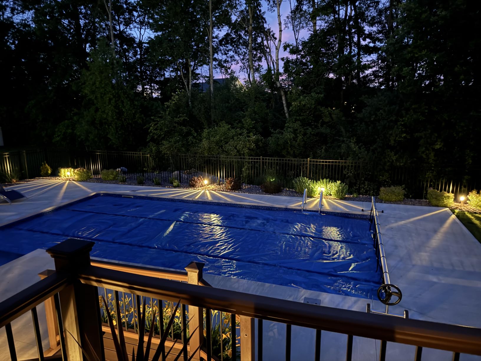 XMCOSY+ Solar Pathway Lights Outdoor, 6 Pack Solar Light Outdoor Waterproof | Stainless Steel & Aluminum 10-40LM Dimmable Warm White for 12H, IP65 Solar Powered Auto On/Off Outdoor Light for Yard Garden customer photo 1