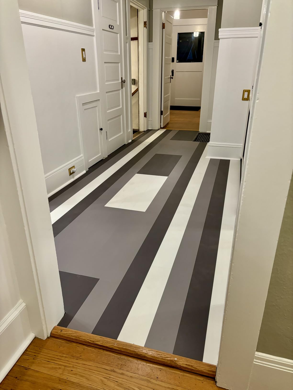 Lucida Surfaces Luxury Vinyl Flooring Tiles | Interlocking Flooring for DIY Installation | Solid Color-Look Planks | Creamsicle | MonoCore | 13 Sq. Feet, Box of 10 Tiles customer photo 1
