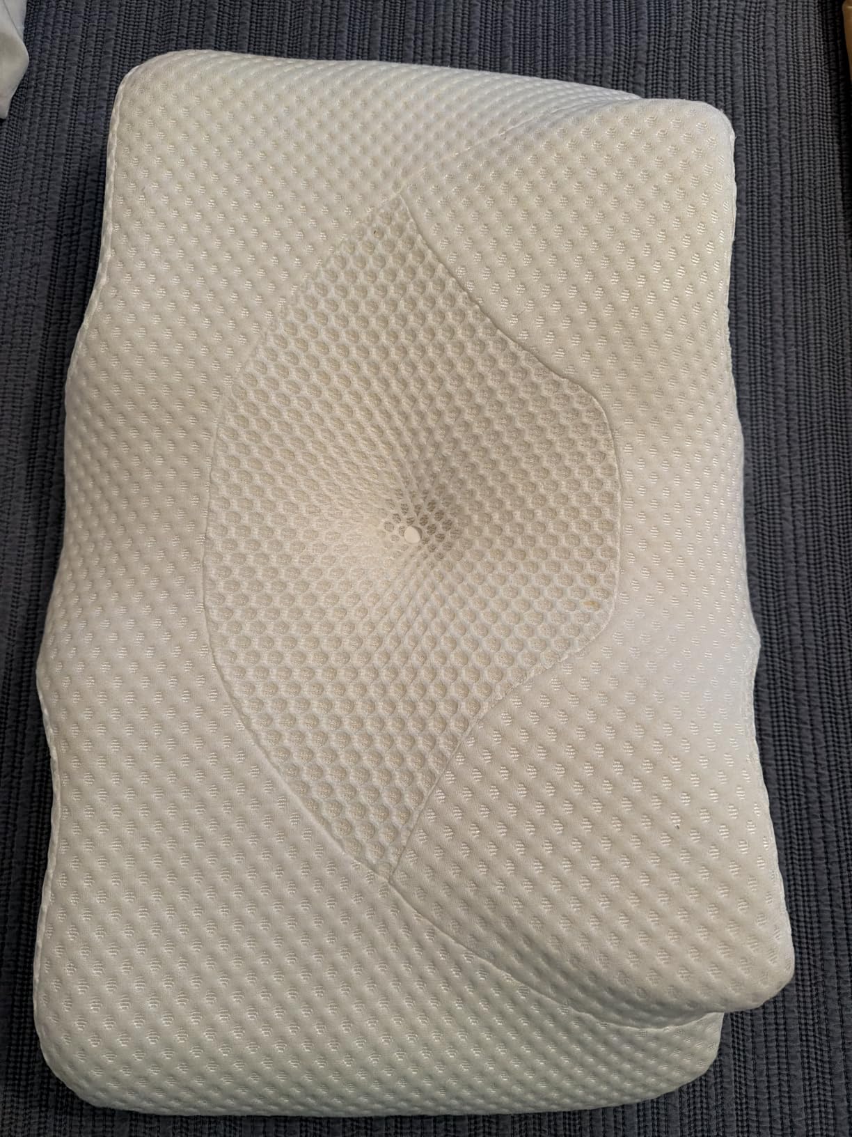 Cervical Pillow for Neck Pain Relief, Hollow Design Odorless Memory Foam Pillows with Cooling Case, Adjustable Orthopedic Bed Pillow for Sleeping, Support for Side Back Sleepers customer photo 1