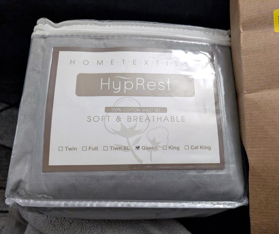HYPREST Extra Deep Pocket King Sheet Sets Fits 18