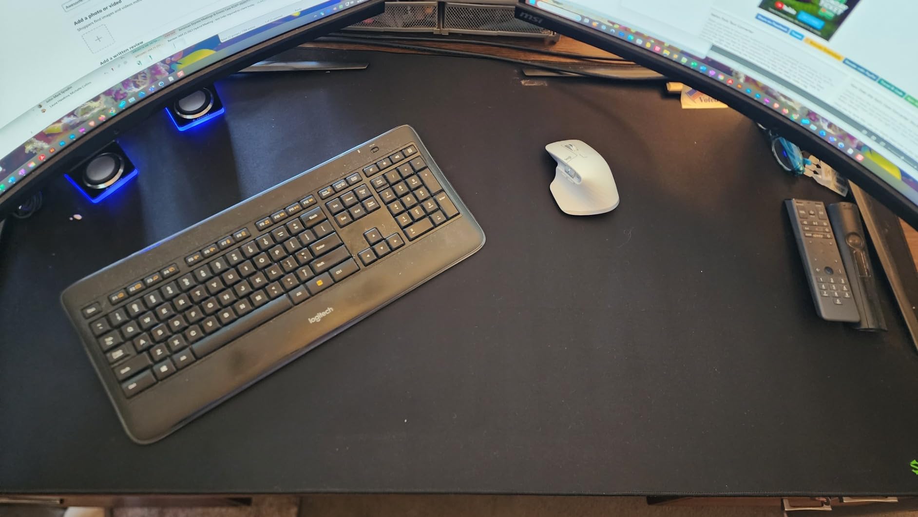 Black Shark Gaming Mouse Pad Desk Mat 47.2