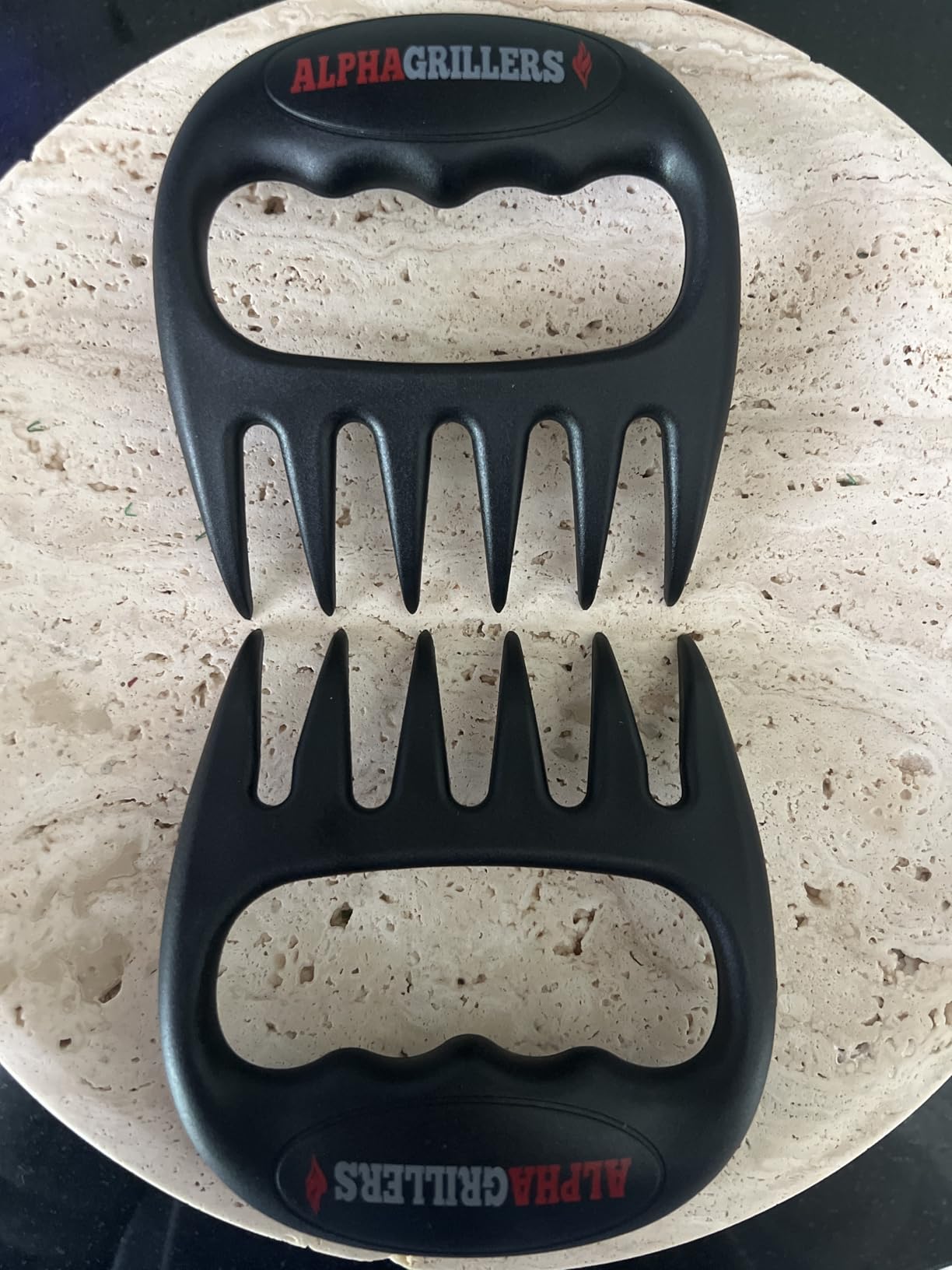 Alpha Grillers Meat Shredder Claws BBQ Pulled Pork Bear Claws for Shredding | Smoker & Grilling Accessories, Chicken Shredder Tool, Pork Pulling Gift for Men customer photo 1