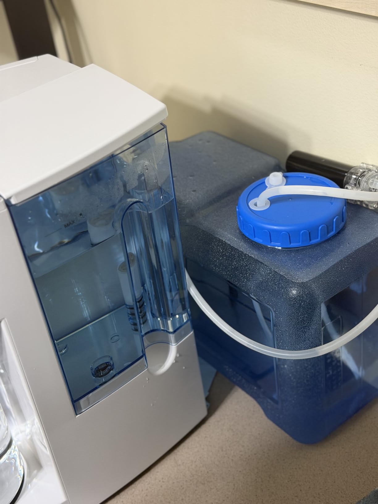Bluevua RO100ROPOT Countertop Reverse Osmosis Water Filter System | Portable RO Filtration with Remineralization, No Installation, WQA & NSF Certified customer photo 1