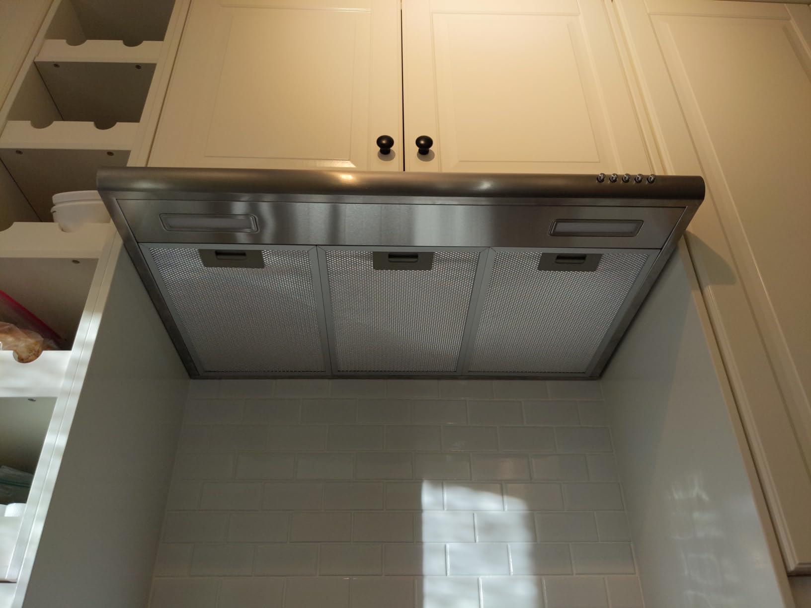 CIARRA Range Hood 30 Inch Under Cabinet Ductless Stainless Steel | Ducted and Ductless Convertible Vent Hood, 3 Speed Exhaust Fan for Kitchen Stove & Apartment Cooking customer photo 2