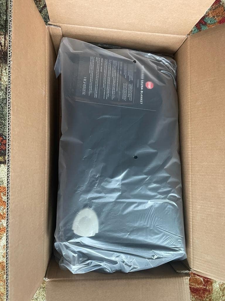 HigherDOSE Infrared Sauna Blanket with Low EMF and 9 Temp Levels customer photo 2