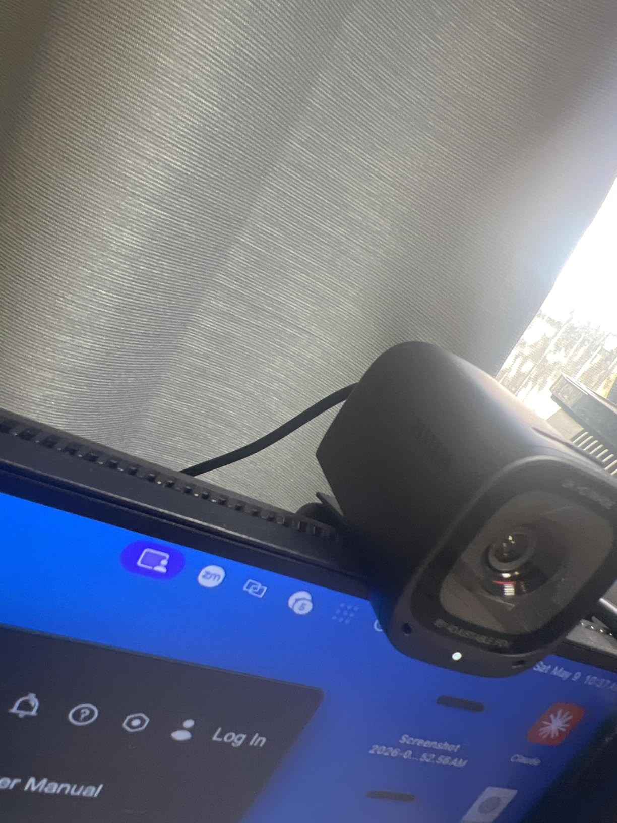 Anker PowerConf C200 2K Webcam for PC/Laptop/Mac, Low-Light Correction | Conference Microphone, 360° Voice Coverage, Smart Voice Enhancement, Powerful Sound, Desktop PC Speaker, Online Meetings customer photo 1