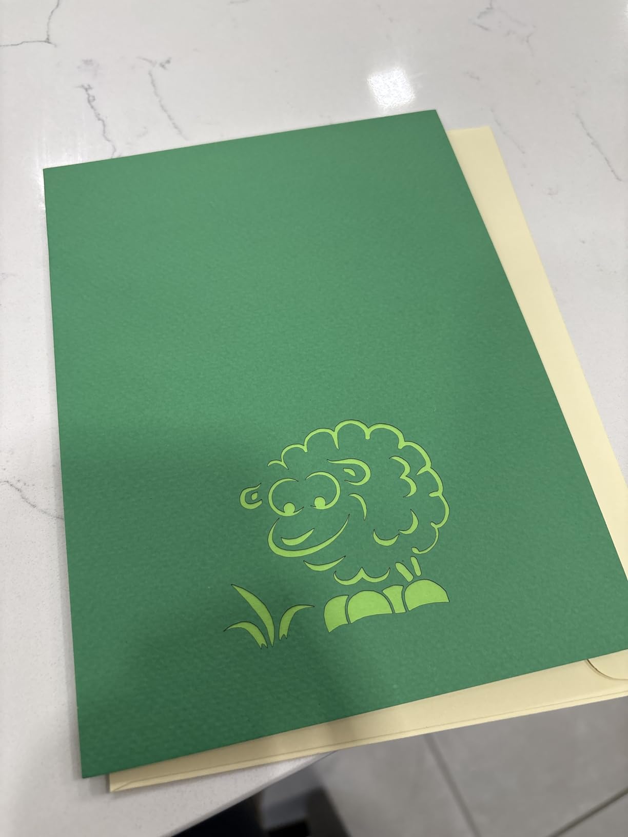 Rykamia Aquarium Themed 3D Pop Up Card, Handcrafted with Intricate Design, Perfect for Birthday, Includes Envelope customer photo 2
