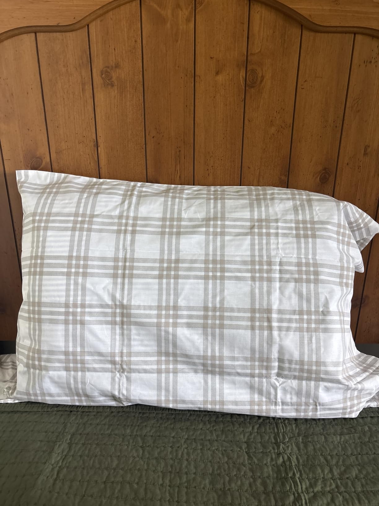 Eddie Bauer - Queen Sheets, Cotton Percale Bedding Set, Crisp & Cool Home Decor (Ticking Stripe Light Blue, Queen) customer photo 1
