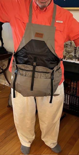 Grace and August Gardening Apron with Pockets for Women & Men - Garden Apron 7 Pockets & Internal Drawstring Bag - Great Gift customer photo 2