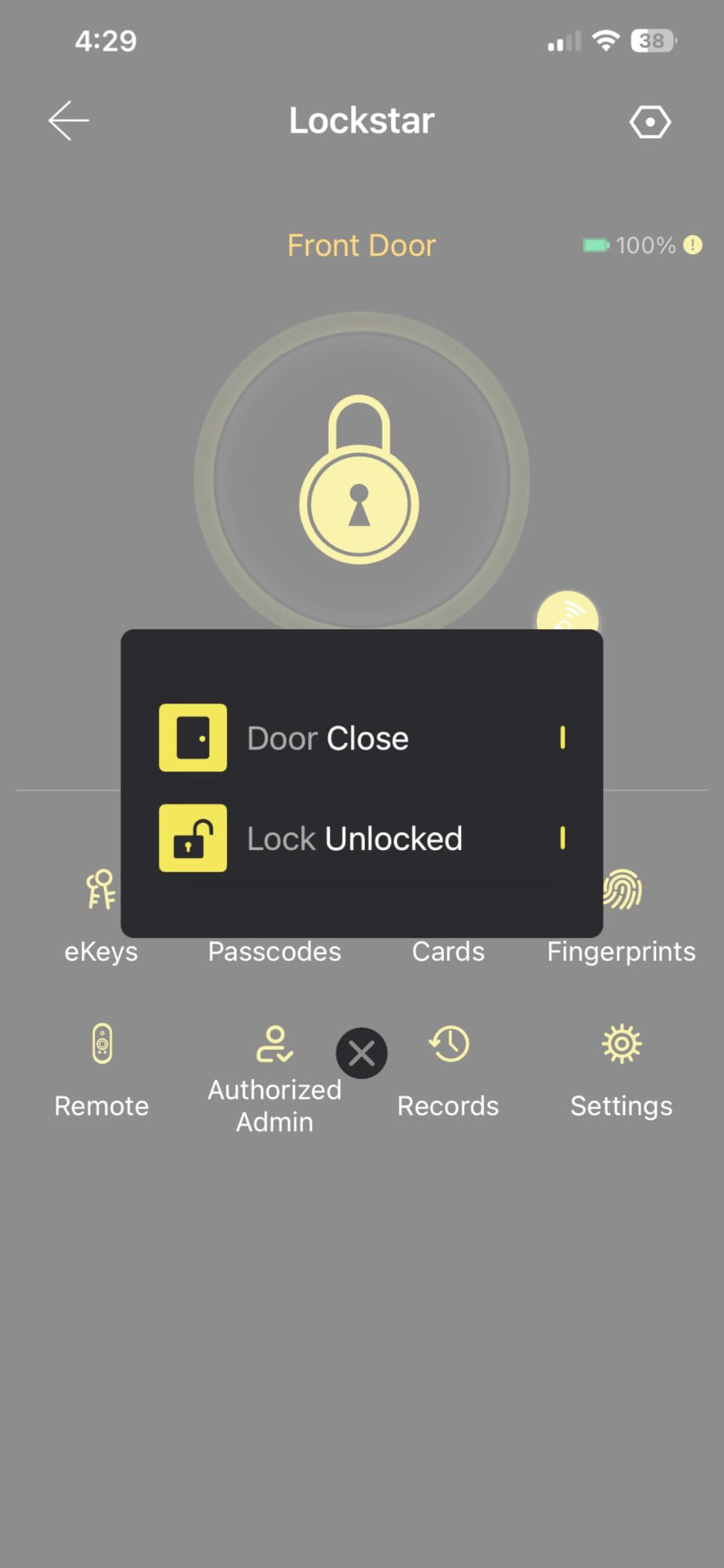 LOCKSTAR Smart Door Lock - Keyless Entry Deadbolt Door Lock - Multiple Entry Methods - APP, Fingerprint Touch ID, Keypad Code, Card FOB, Traditional Key, Smart Home Devices customer photo 1