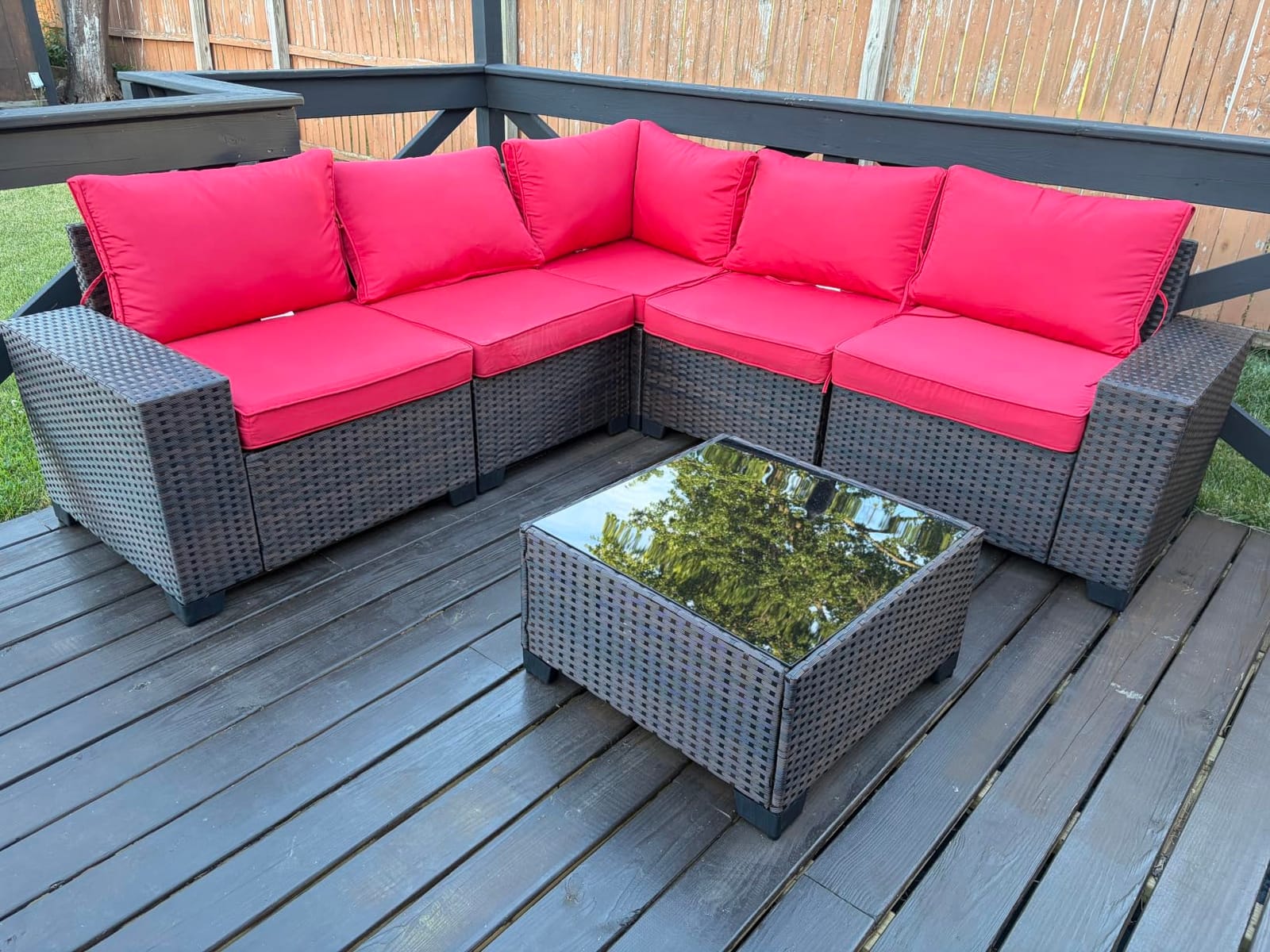Kipiea Patio Furniture Covers Waterproof Winter - Heavy Duty Anti-UV No Tears or Fading customer photo 2