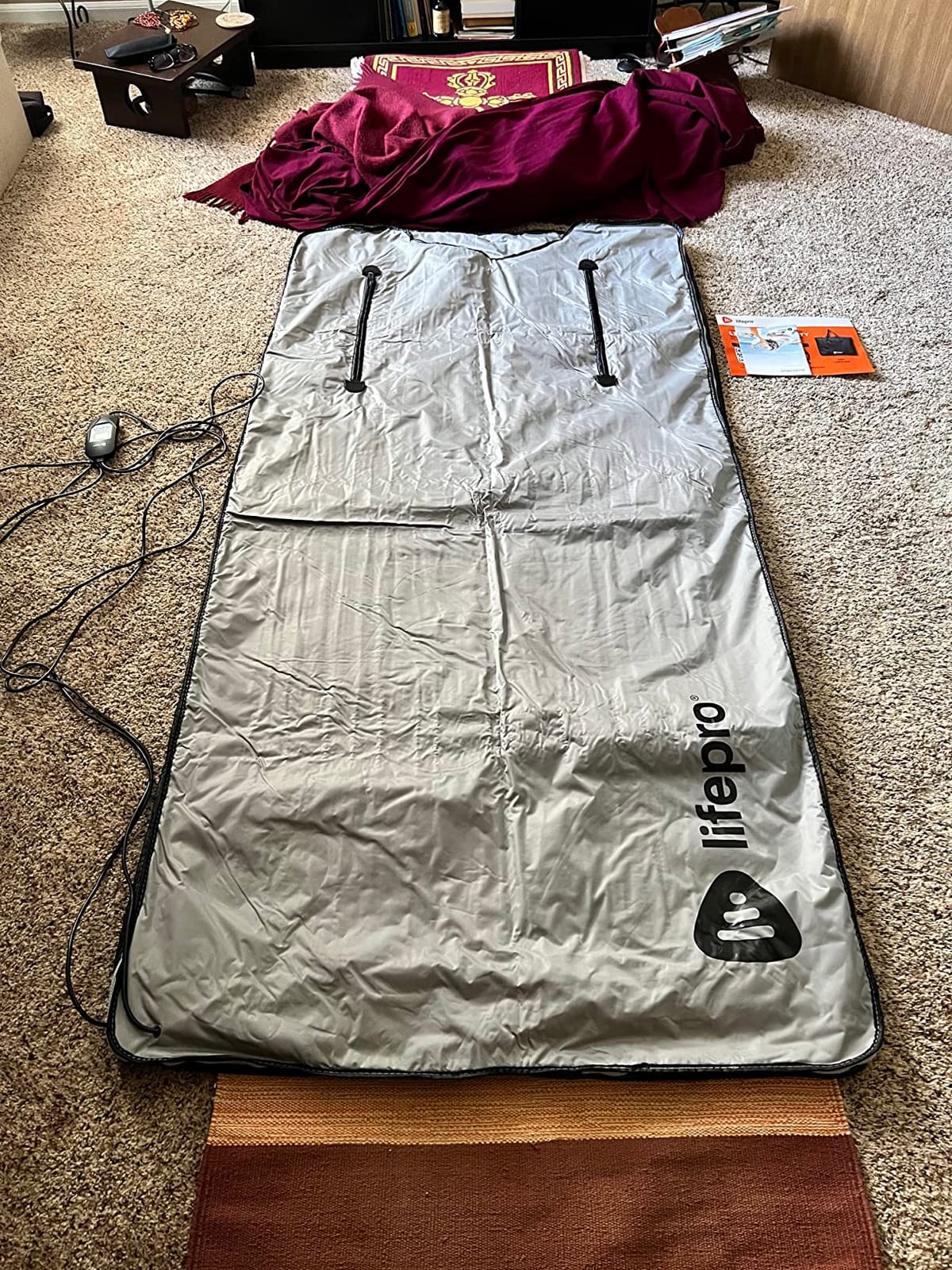 LifePro BioRemedy Infrared Sauna Blanket for Home Relaxation Detox customer photo 1