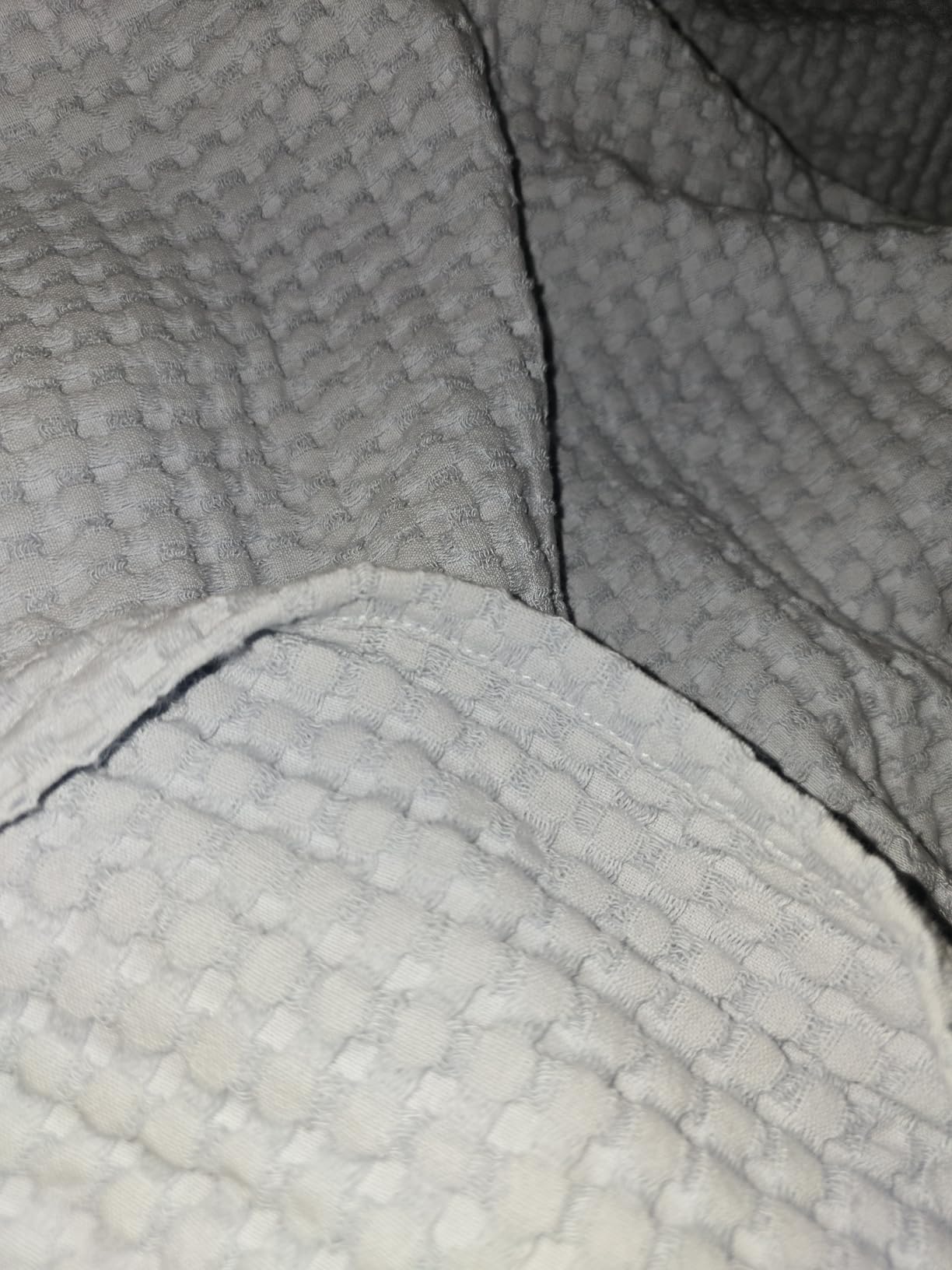 Tex Trend 100% Cotton Blankets Queen Size - Waffle Weave Summer Spring Blanket, Lightweight, Breathable & Soft, Khaki, 90x90 Inches customer photo 1