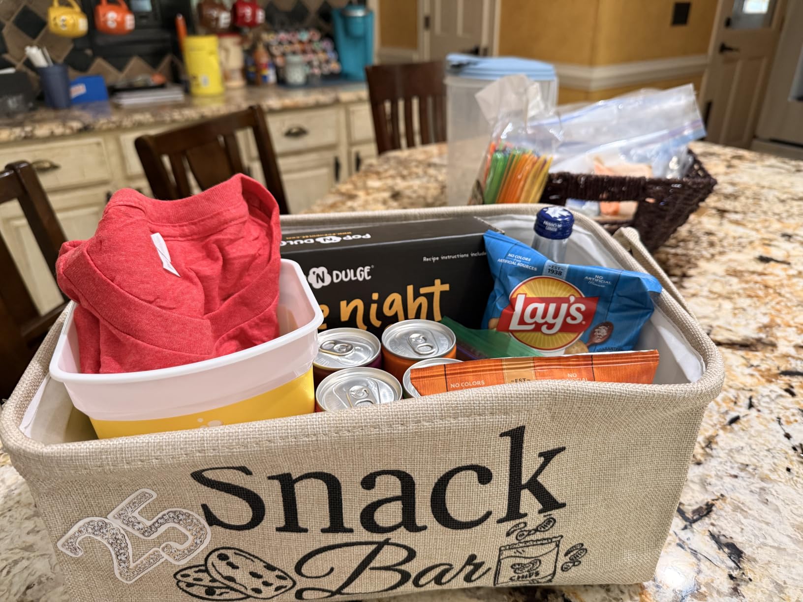 Pop n' Dulge Popcorn Movie Night Supplies 16 pcs Gift Set, 5 Gourmet Popcorn Kernels, 5 Seasoning Variety Packs Non-GMO Kosher Snacks, Great Housewarming Family Date Night Gifts Basket Ideas For Him Her customer photo 1