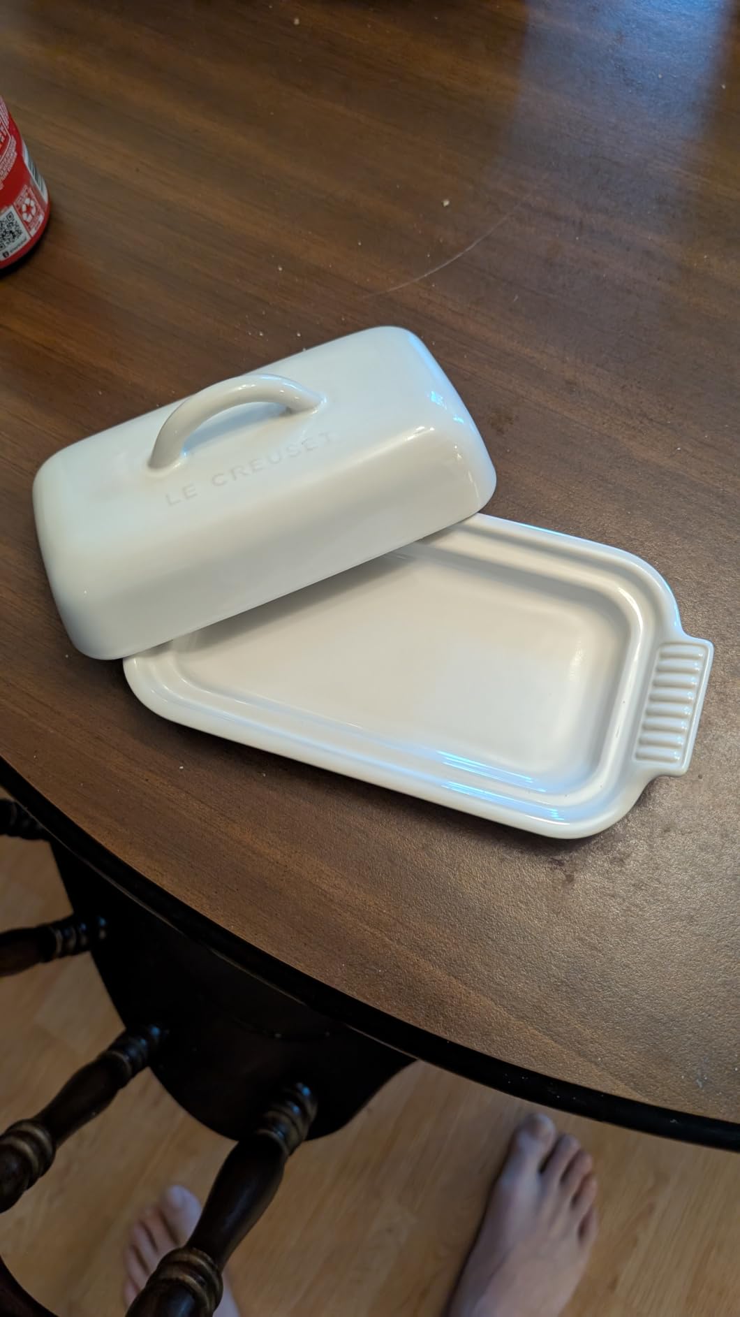 Le Creuset Stoneware Heritage Butter Dish, Cerise customer photo 1