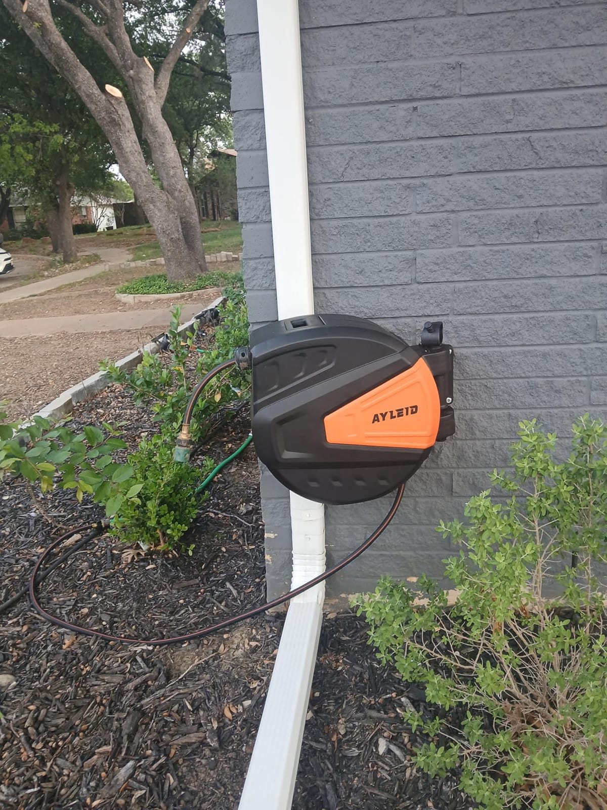 Ayleid Retractable Garden Hose Reel, 1/2