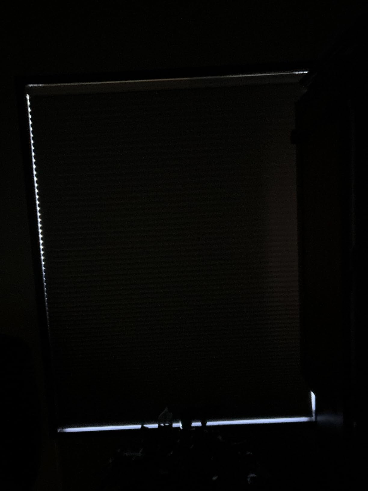 Changshade Cordless Cellular Shades, Blackout Honeycomb Shades for Windows, Pull Down Pleated Blinds, Easy to Install for Indoor Windows and French Doors, Taupe (Blackout), Custom Size customer photo 2