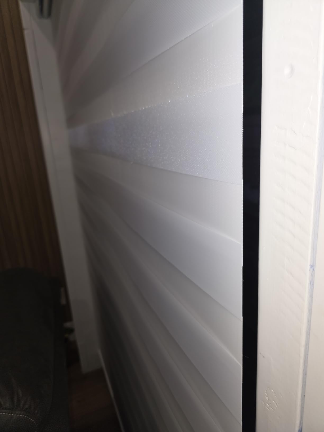 Persilux Cordless Zebra Blinds for Windows Free-Stop Roller Windows Shades (35
