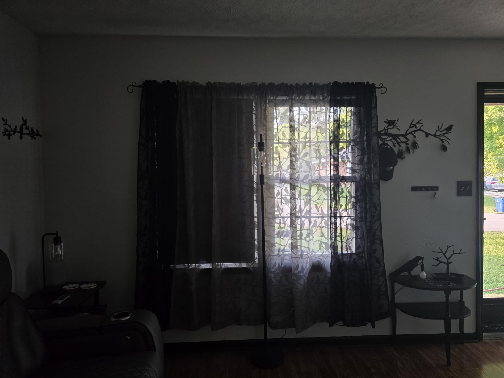 AOSKY Blackout Cordless Roller Shade for Indoor Windows, 23