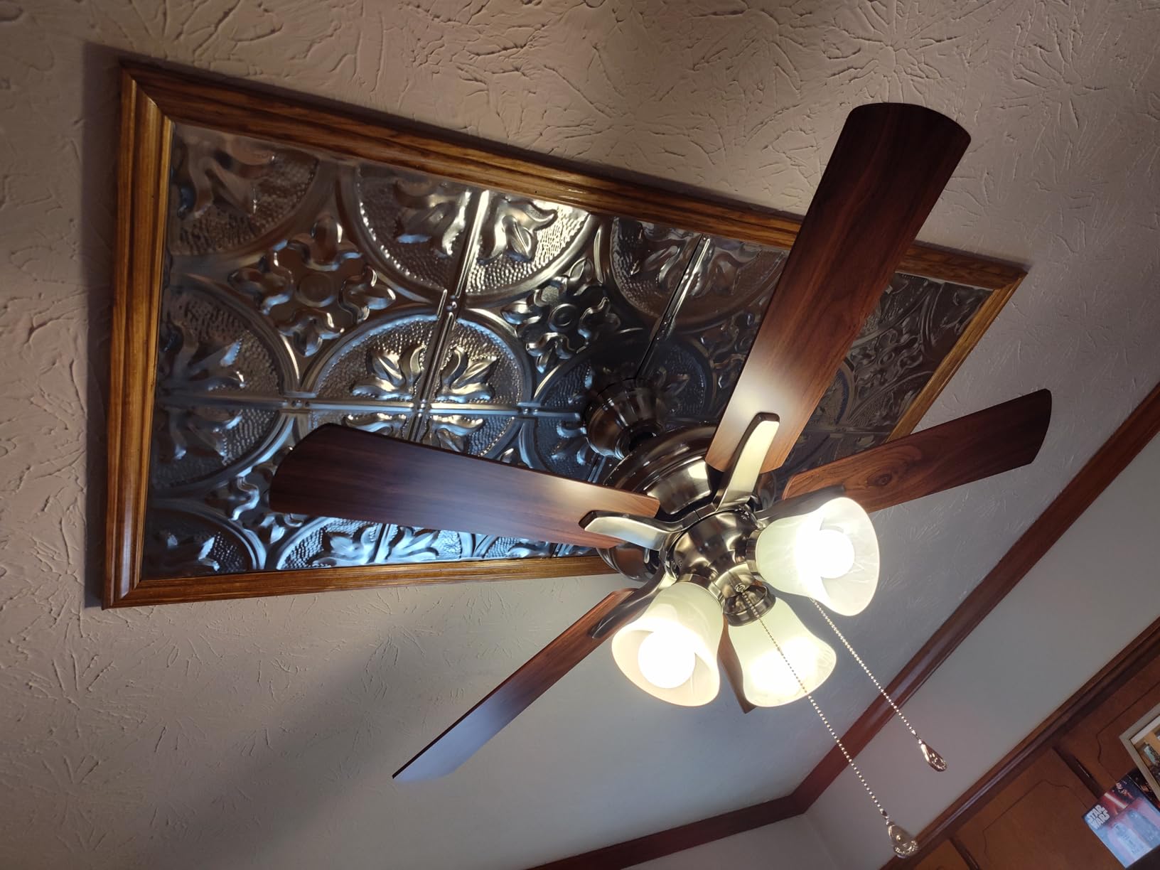 American Tin Ceilings: [5-Pack Kit] Nail-Up Metal Tiles in Pattern #23 and Unfinished; 24