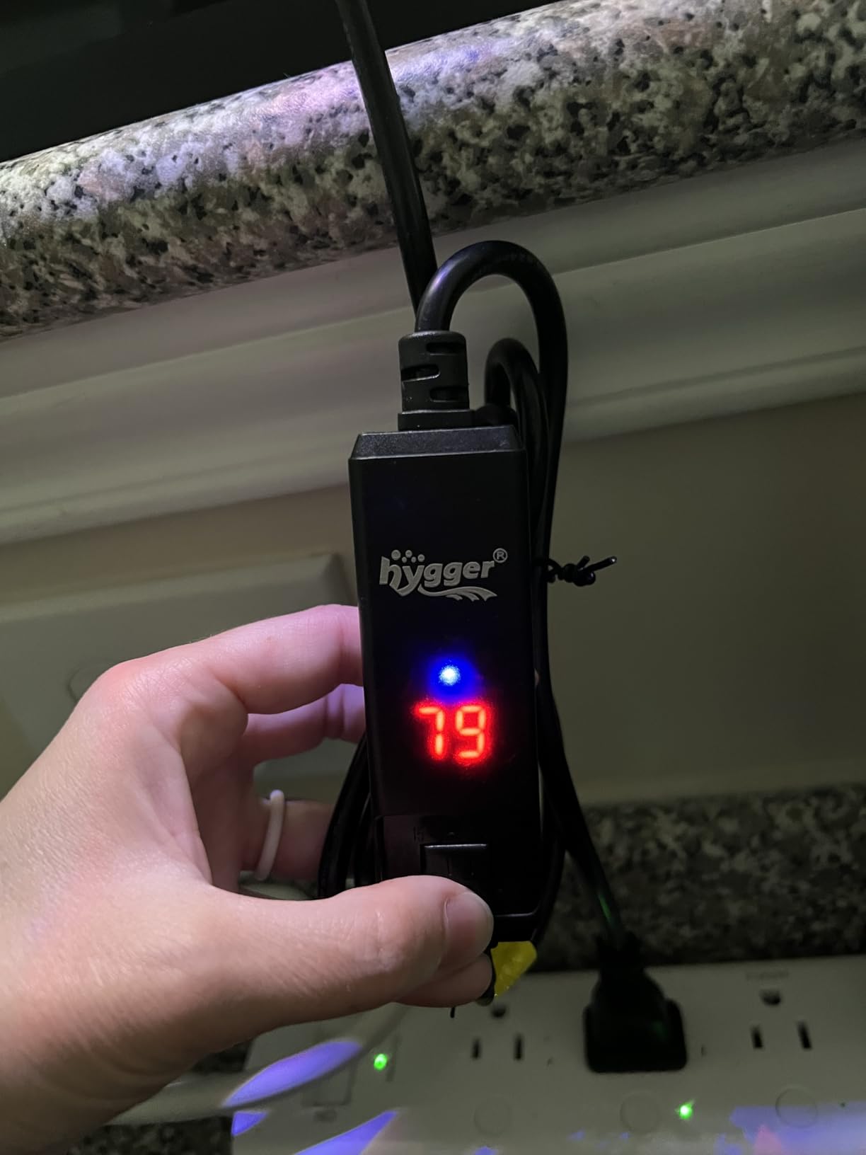 PAIZOO Aquarium Thermometer Digital, Highly Accurate Fish Tank Thermometer with LED Display customer photo 2