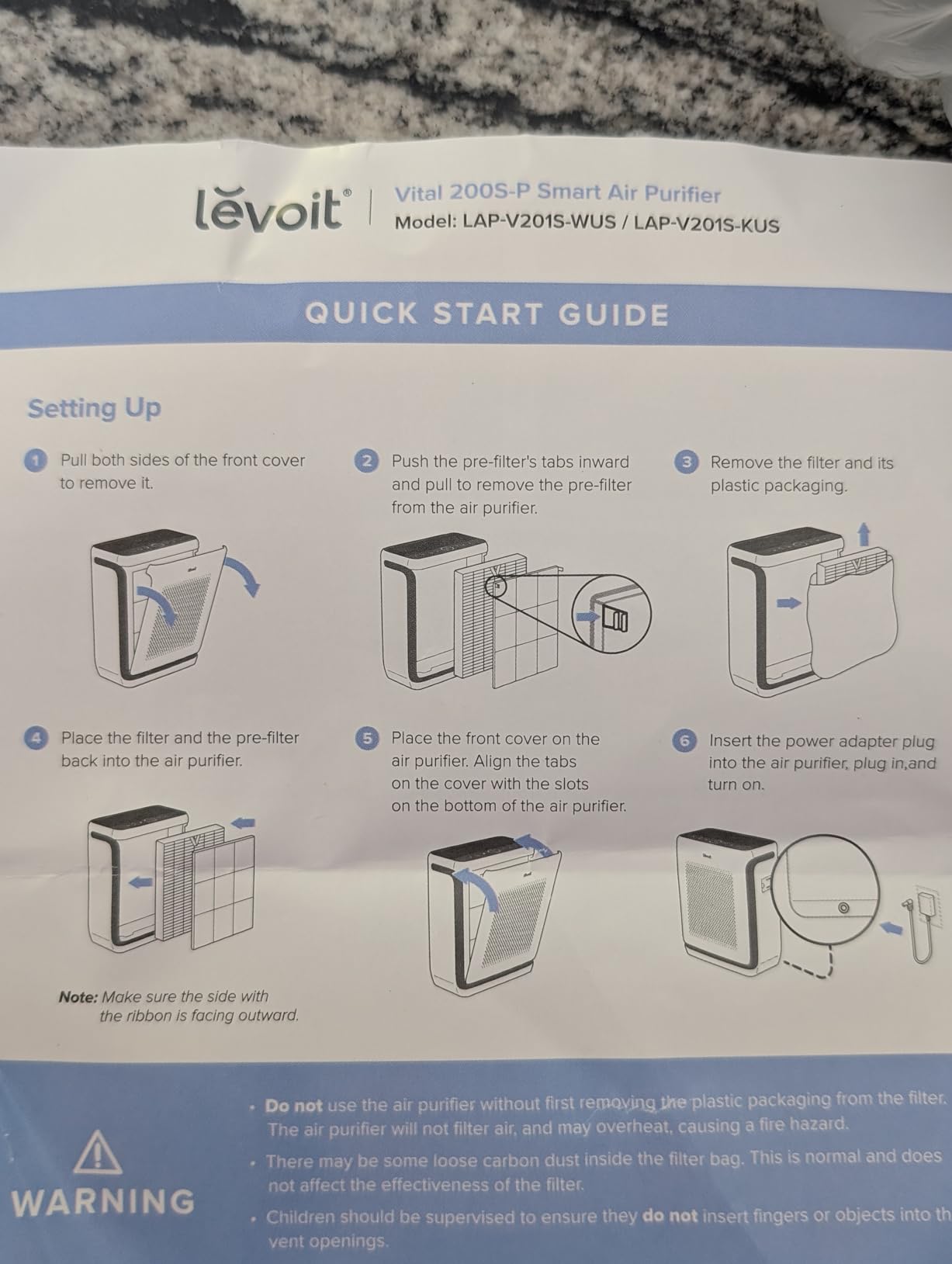 LEVOIT Smart Air Purifier for Home Pets Room up to 1875 ft Vital 200S-P | Quiet at 27dB, AHAM VERIFIDE, Air Quality Monitor, HEPA Sleep Mode customer photo 1