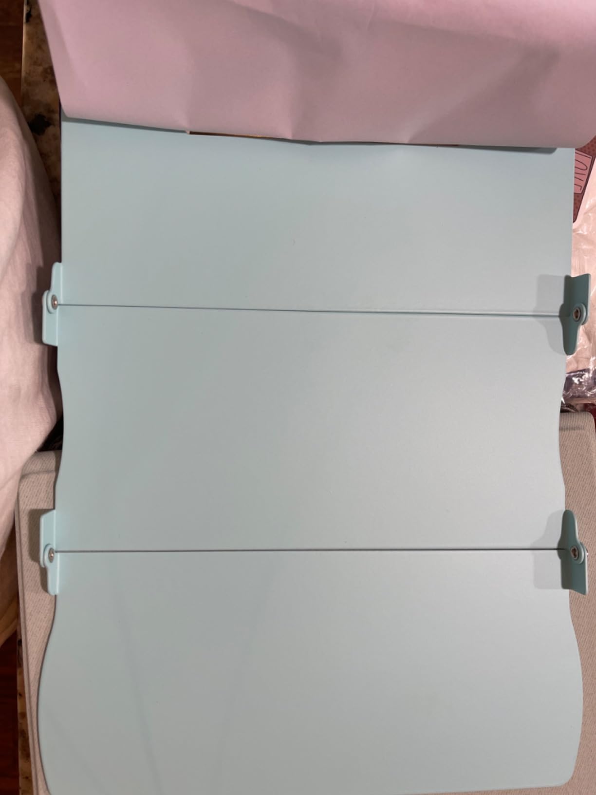 Nursing Clipboard Foldable Clipboard Medical: Edition Cheat Sheets Aluminum 3 Layers Foldable Clipboards Nursing Pocket Size Profile Clip Nurse Clipboards Notepad for Nurses Students and Doctors customer photo 1