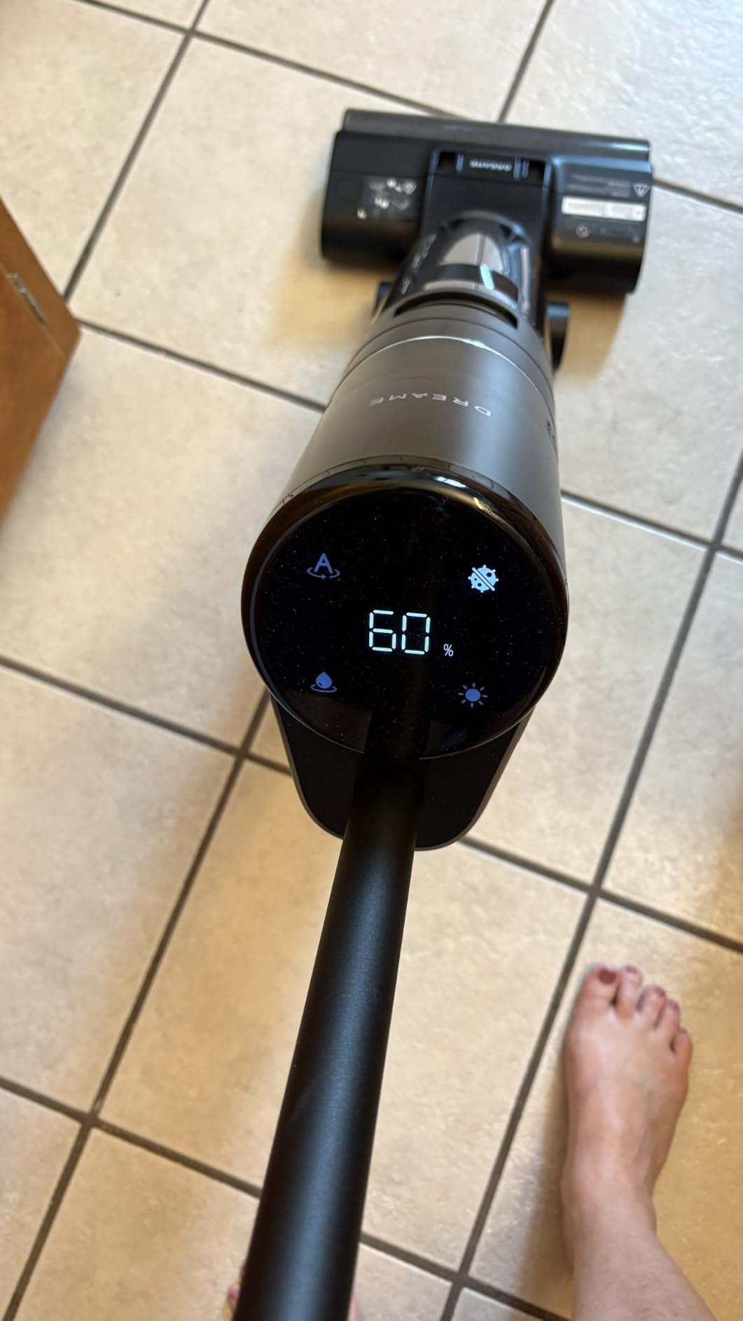 DREAME H12 PRO Vacuum Mop, Wet Dry Vacuum Cleaner for Hard Floor, Vacuum and Mop at The Same Time, Auto Self-Cleaning, Edge to Edge Cleaning with Hot Air Drying customer photo 1