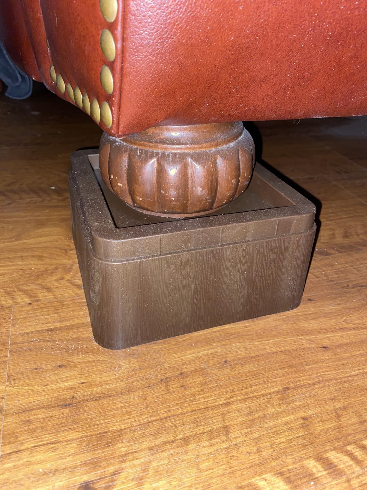 MYMULIKE Bed Risers 3 Inch, Oversized Fit Up to 5.5